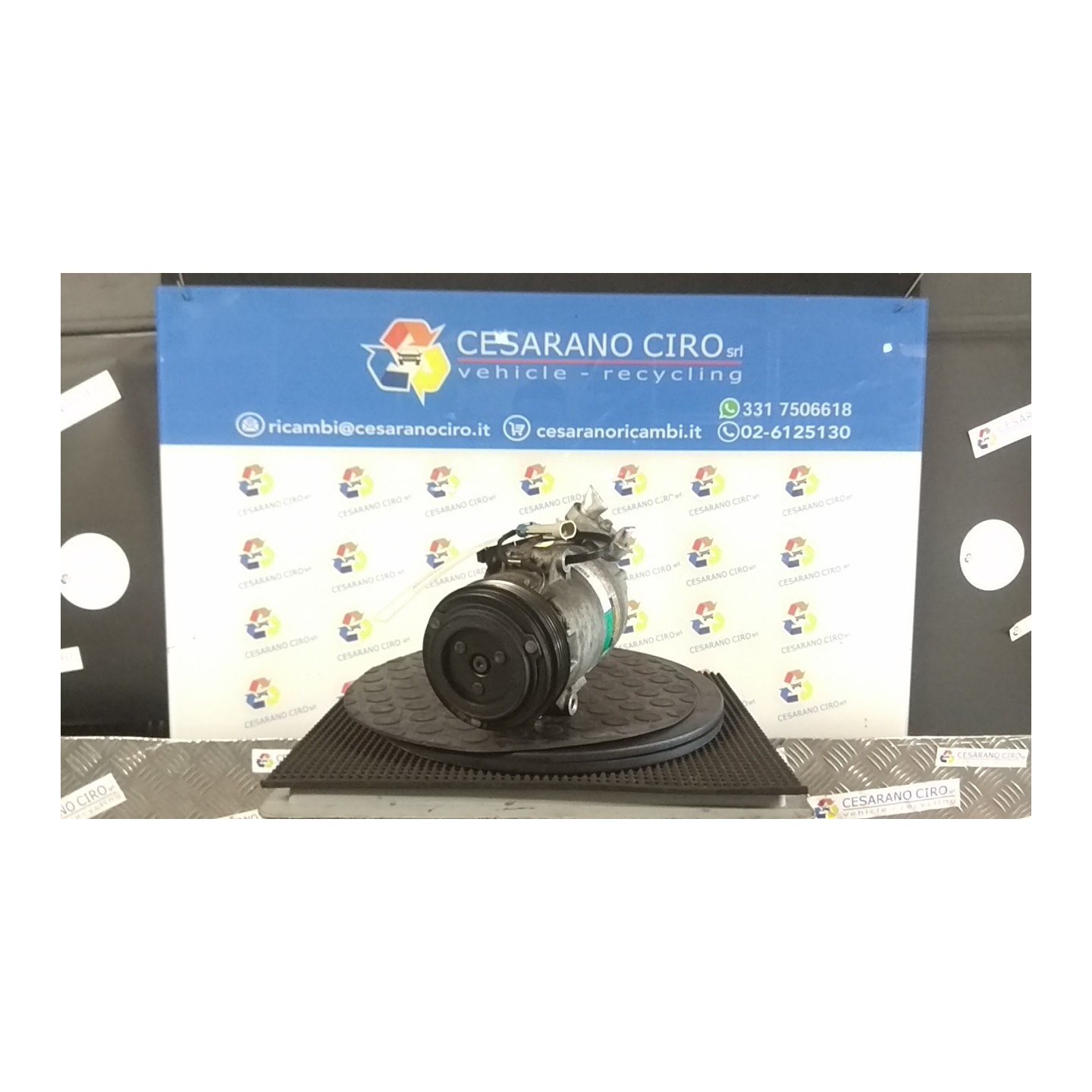 COMPRESSORE A/C 037 OPEL CORSA (X01) (10/00-06/06) Z10XE 24427685