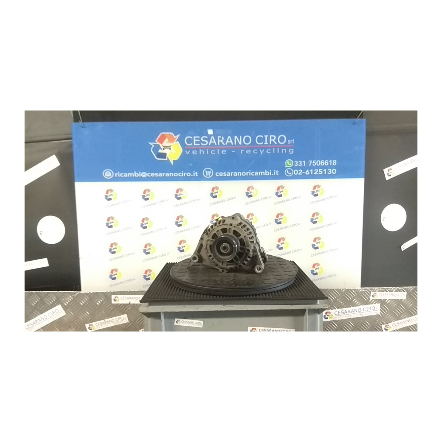 ALTERNATORE C/A/C 042 CHEVROLET (DAEWOO) AVEO (T300) (05/11-) A12XER 13579655