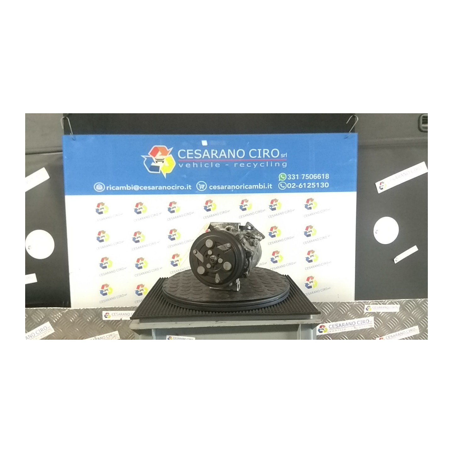 COMPRESSORE A/C 046 SAAB 9.3 2A SERIE (08/02-) Z19DTH 13171593