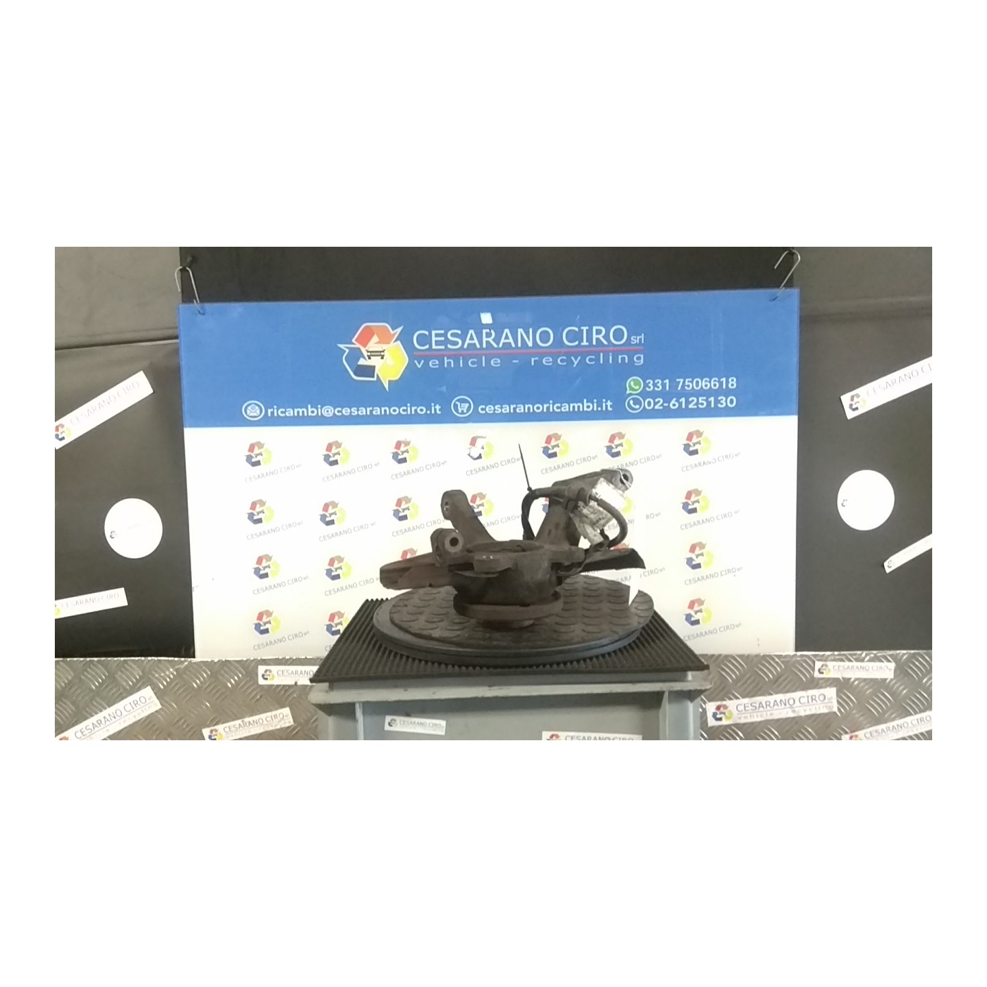MONTANTE SOSP. ANT. SX. 072 FIAT ULYSSE (2F) (06/02-12/10) 4HW 1332578080