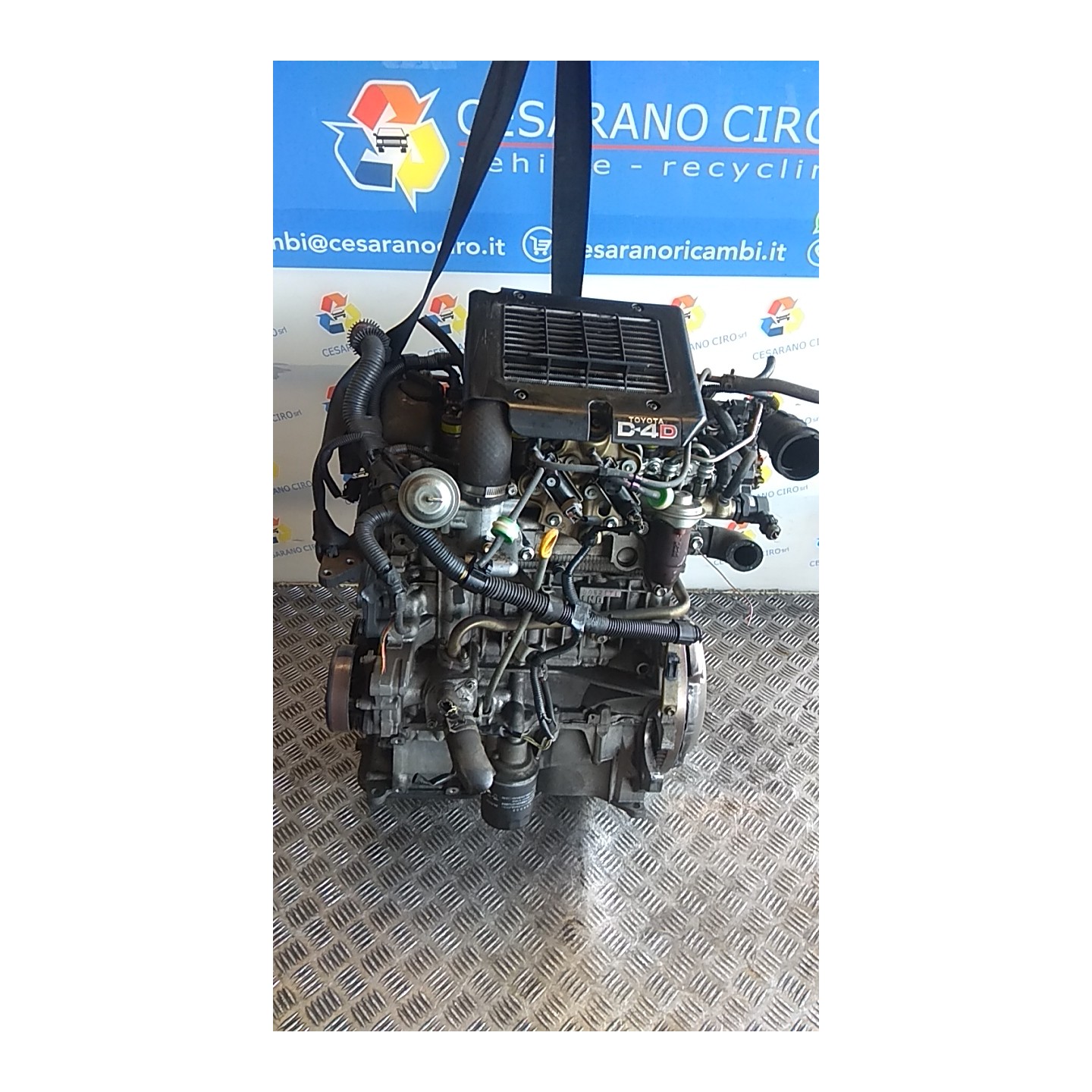 MOTORE SEMICOMPL. 075 TOYOTA YARIS (03/99-11/05)     (JPP) 1NDTV 1900033040