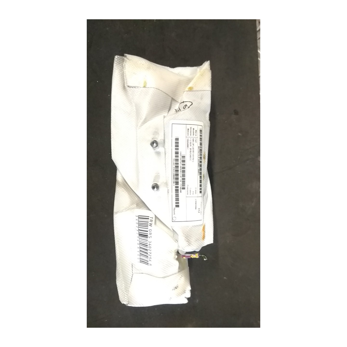 DISPOSITIVO AIRBAG LAT. SX. 011 FIAT 500 (3P) (07/07-01/15) 169A4000 71749266