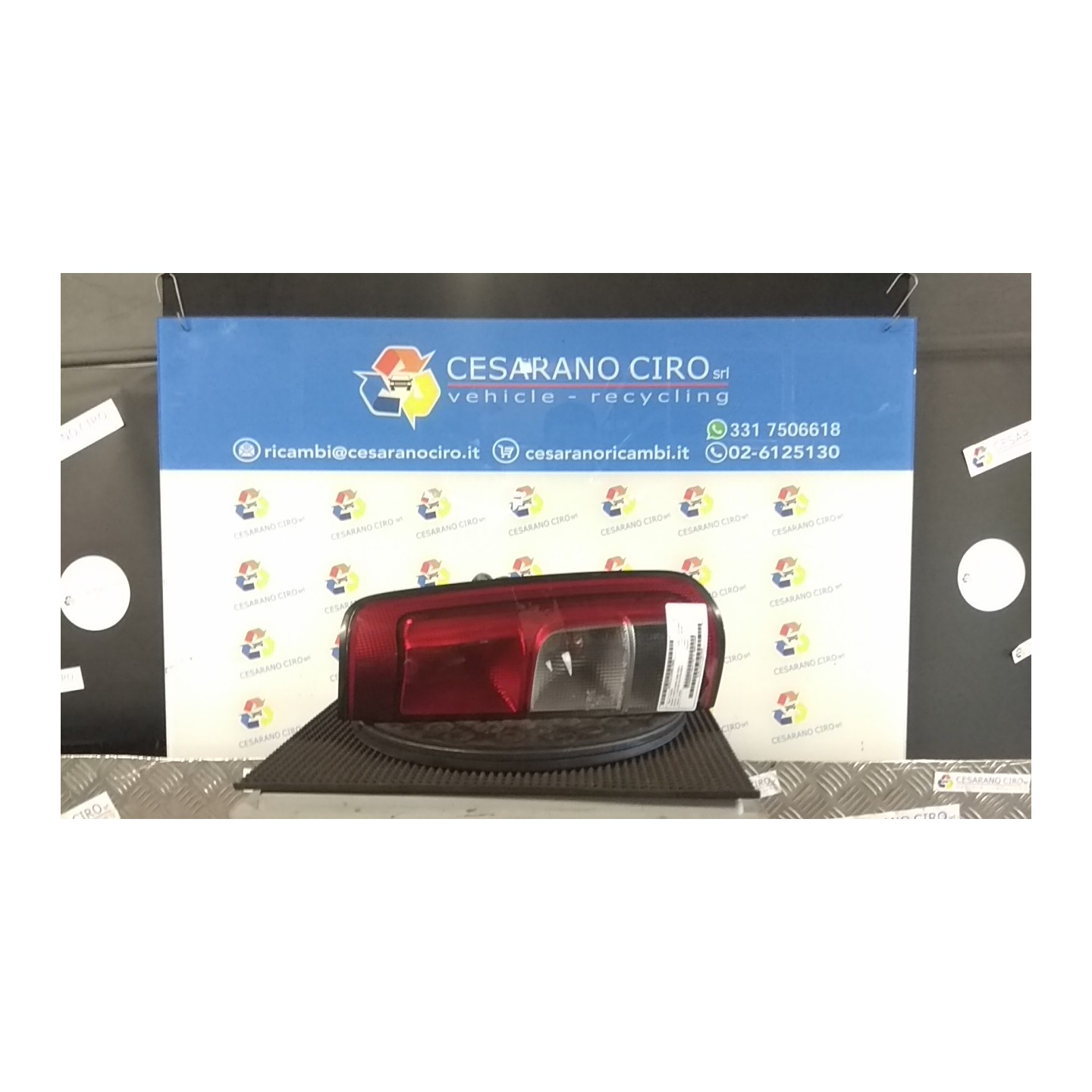 TRASPARENTE FANALE POST. DX. 025 SUZUKI IGNIS 1A SERIE (10/00-10/03) M13A 3565074G50000