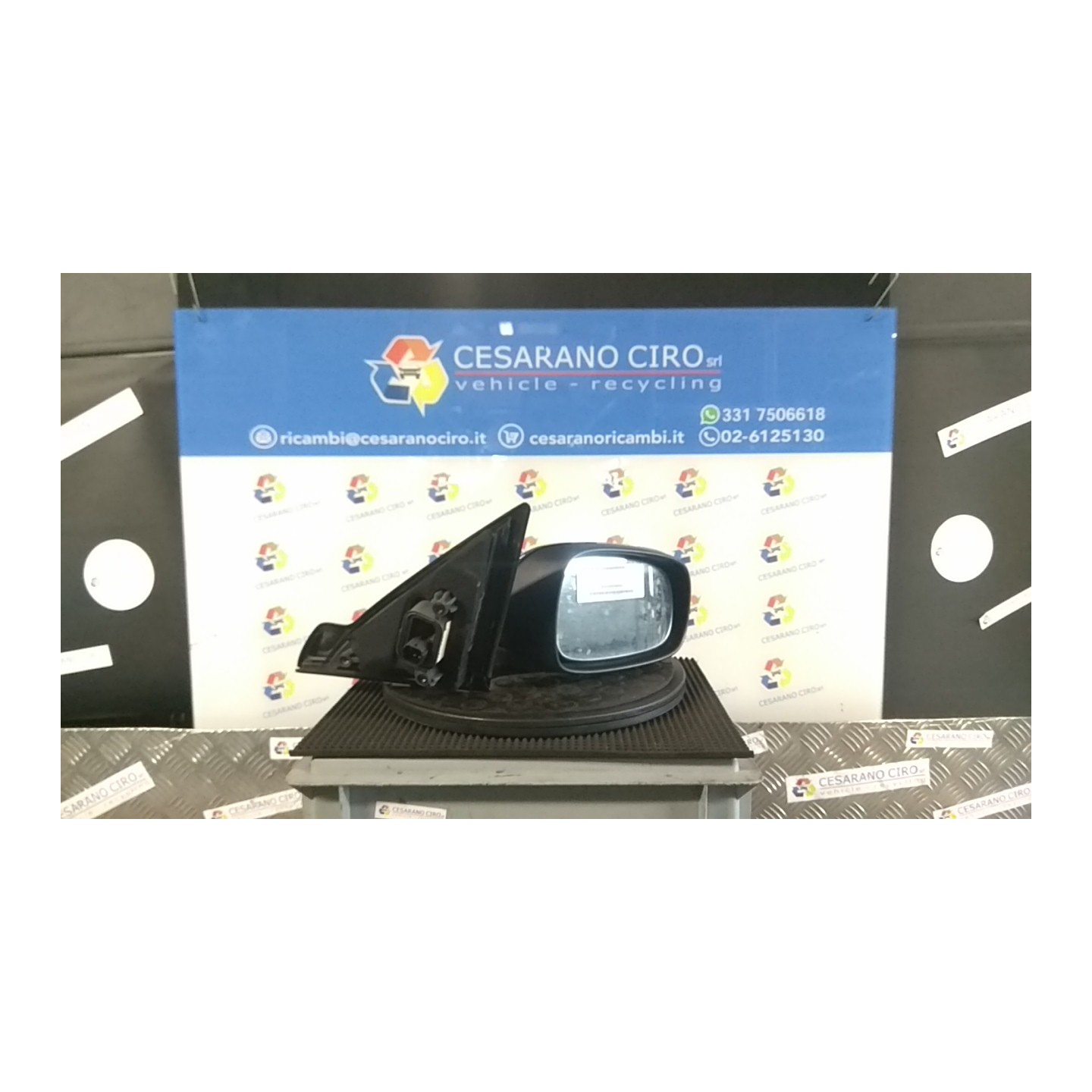 RETROVISORE EST. REGOLAZ. ELETTR. INTEL.RECL.ELETTR. DX. 029 SAAB 9.3 2A SERIE (08/02-) Z19DTH 12798098