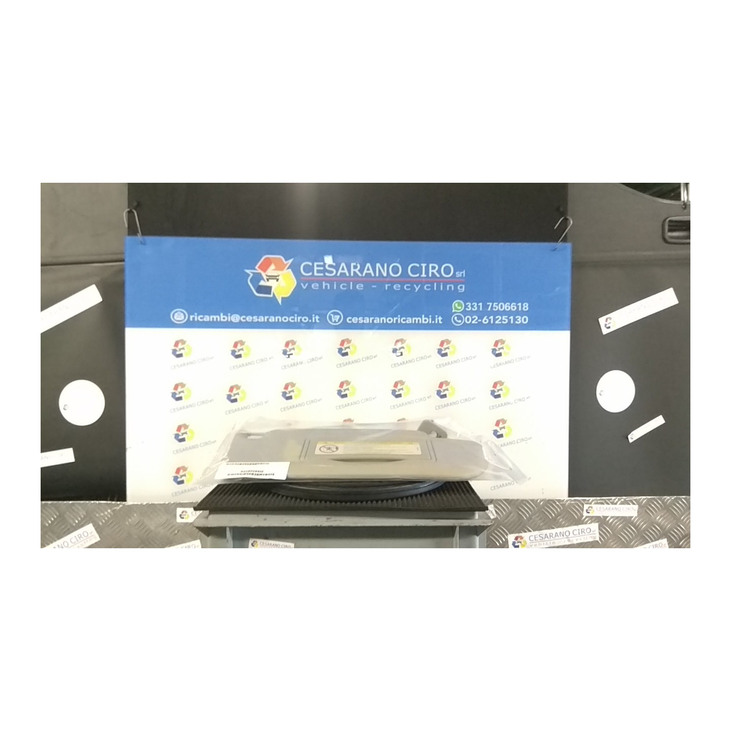 ALETTA PARASOLE PARABREZZA SENZA ETICHETTA DX. 036 SAAB 9.3 2A SERIE (08/02-) Z19DTH 12758499