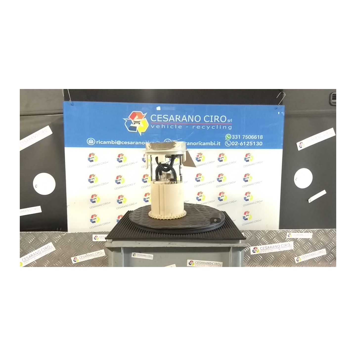 POMPA CARBURANTE C/TRASDUTTORE (GALLEGGIANTE) P/FILTRO ESTERNO 044 CITROEN C2 (09/03-01/10) HFX 1613305480