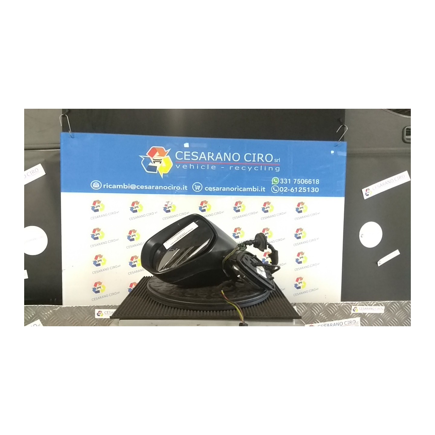 RETROVISORE EST. REGOLAZ. ELETTR. SX. 050 CITROEN C4 PICASSO (09/06-08/13) 9HZ 8153G8