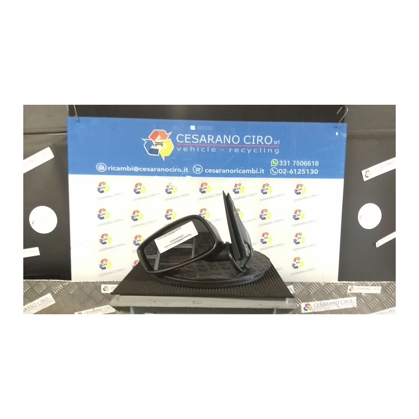 RETROVISORE EST. TERMICO REGOLAZ. ELETTR. SX. 056 FIAT STILO (2V) (11/03-06/09) 843A1000 735359853