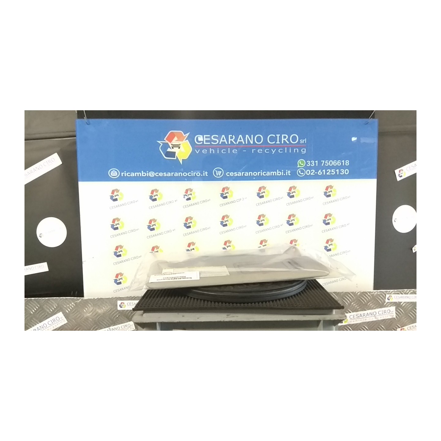 ALETTA PARASOLE PARABREZZA DX. 068 DAIHATSU SIRION 2A SERIE (01/05-) K3 74320B1050B1