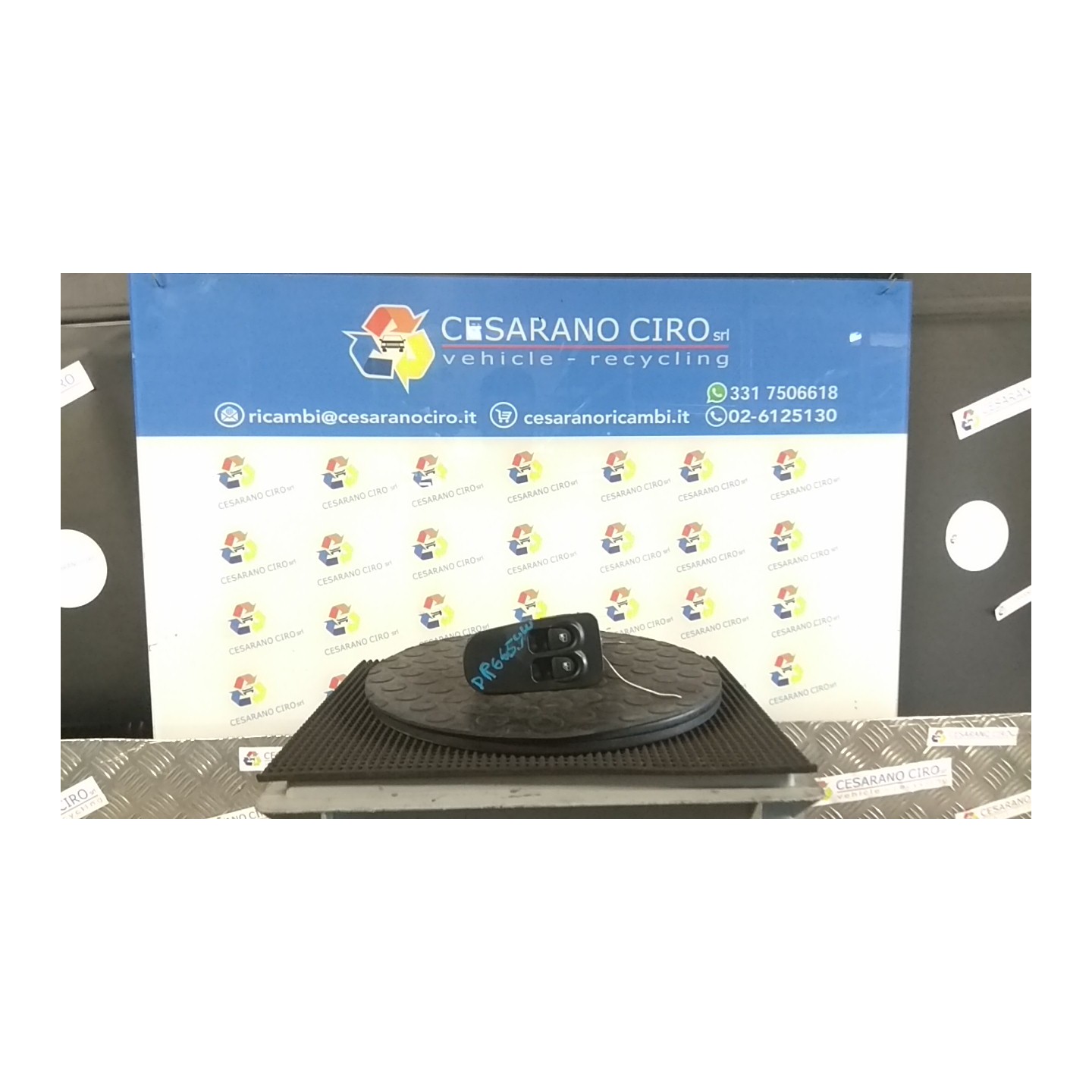 BLOCCO COMANDI ALZACRISTALLI SX 076 LANCIA YPSILON (TE) (09/06-12/08) 188A4000 NB3721010028001SX