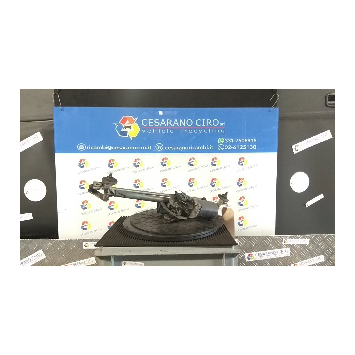 MECCANISMO TERGIPARABREZZA 036 OPEL CORSA (X01) (10/00-06/06) Z12XEP 23001903