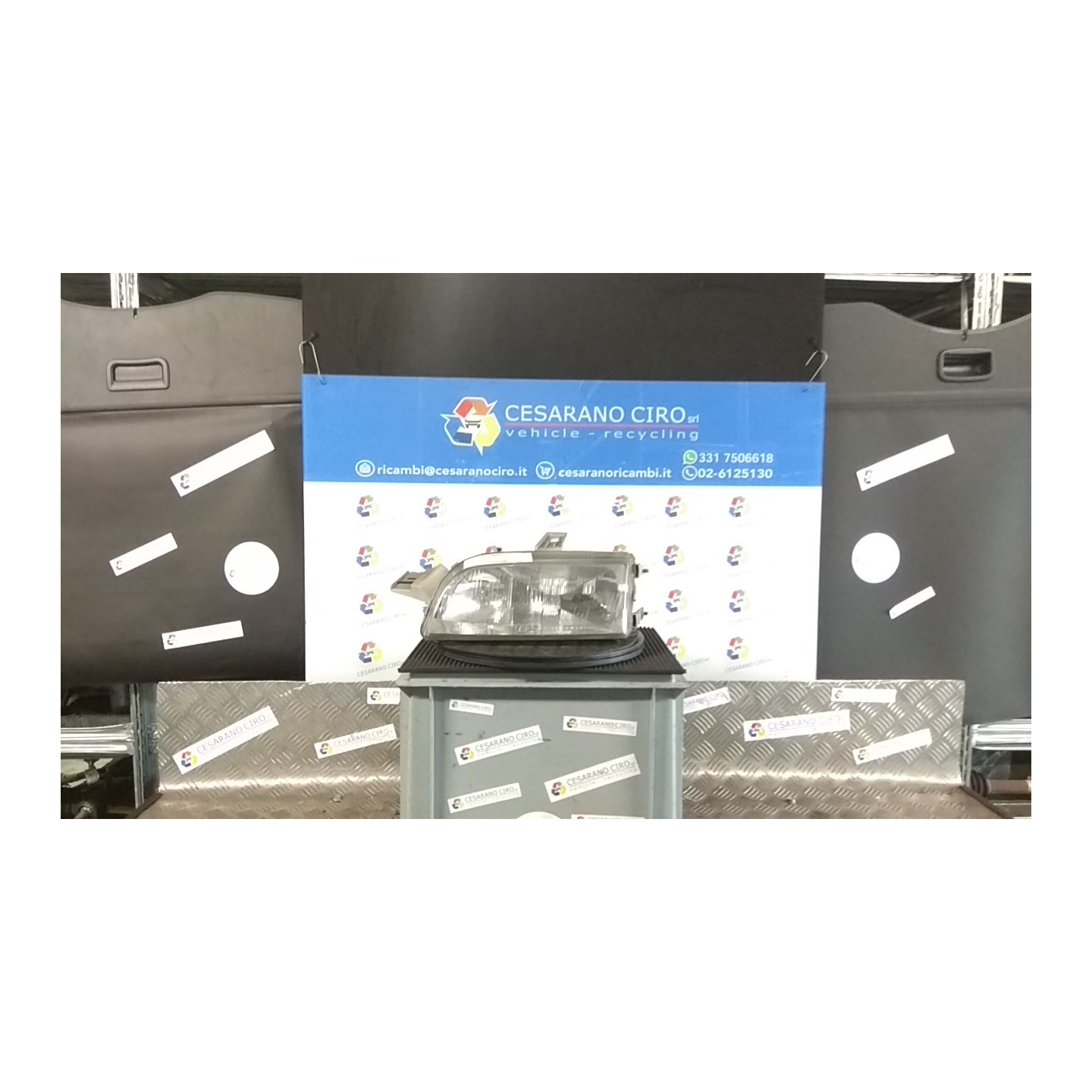 PROIETTORE SX. 064 FIAT PUNTO 1A SERIE (11/93-10/99) 176A8000 46402650
