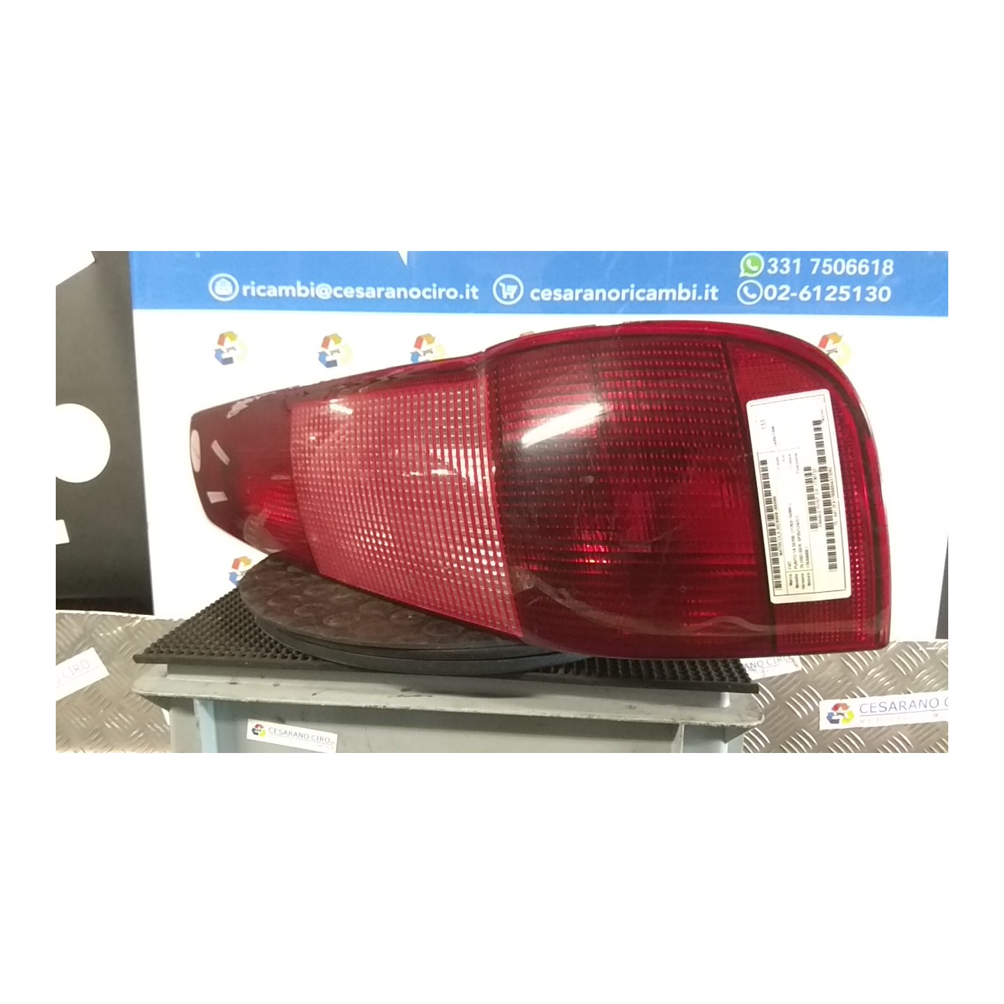 FANALE POST. DX. 066 FIAT PUNTO 1A SERIE (11/93-10/99) 176A8000 7730722