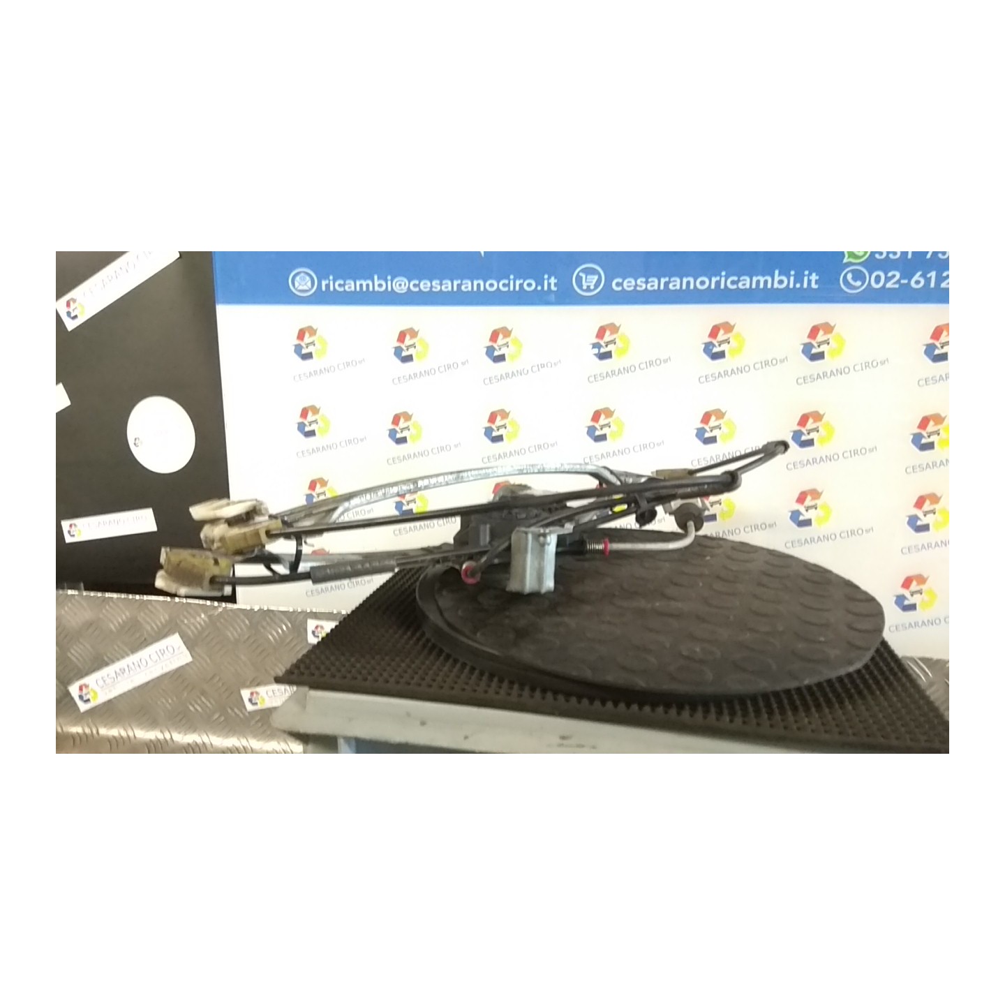 ALZACRISTALLO ELETTR. PORTA ANT. C/MOTORINO SX. 081 PEUGEOT 206 PLUS (02/09-) HFX 9221F9