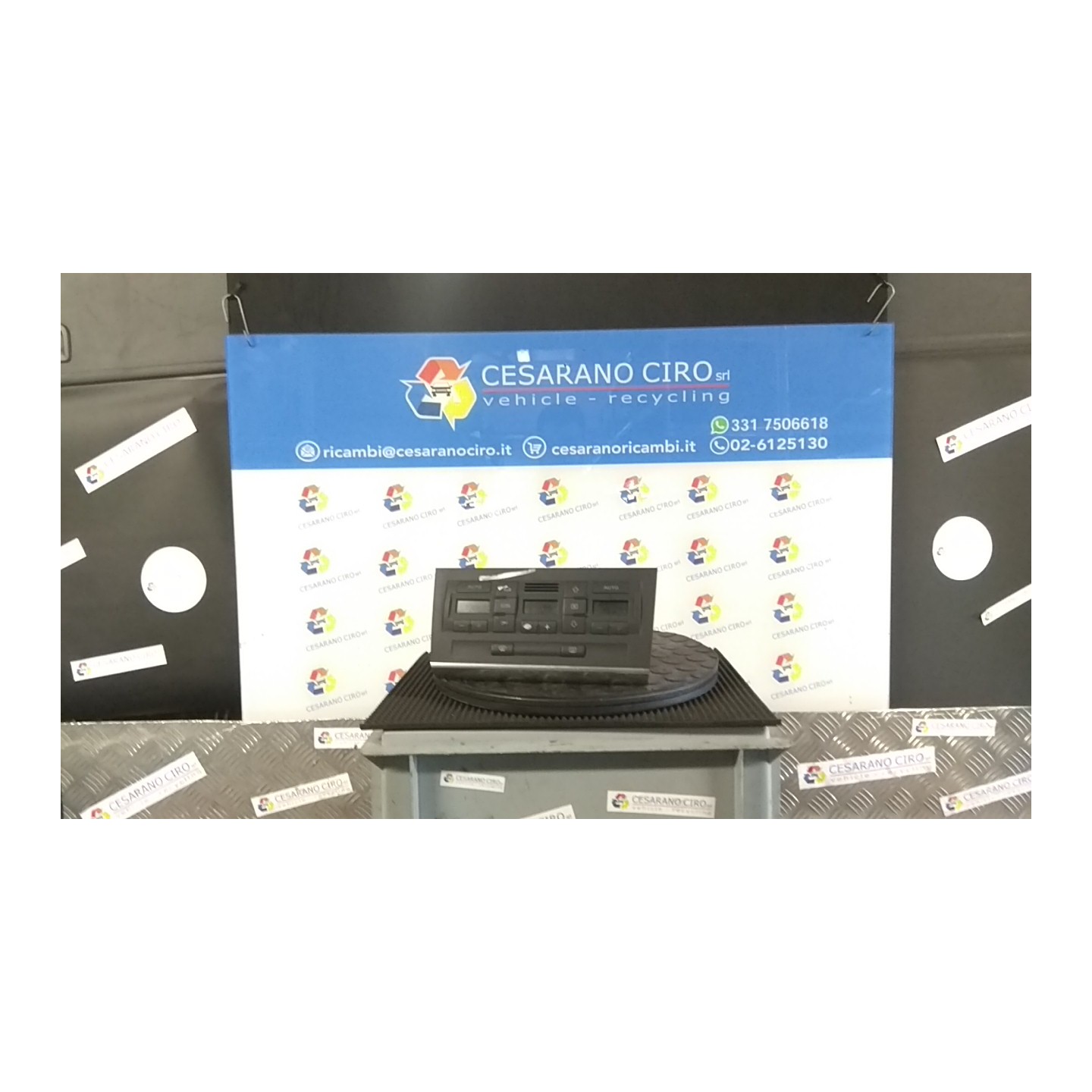 BLOCCO COMANDO CLIMATIZZAZIONE 115 AUDI A4 (8E) (11/00-11/04) AVF 8E0819045F