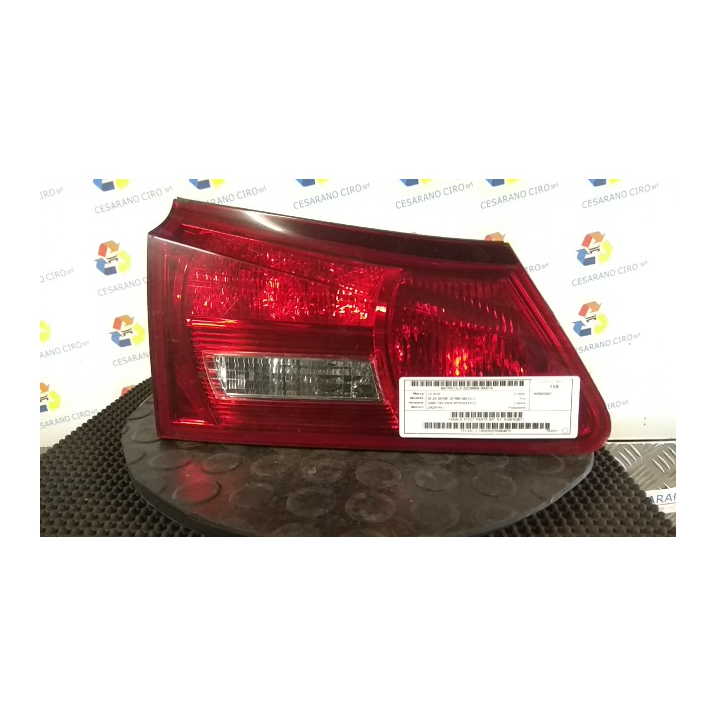FANALE POST. PARTE INT. SX. 016 LEXUS IS 2A SERIE (01/06-05/12) 2ADFHV 8159153071
