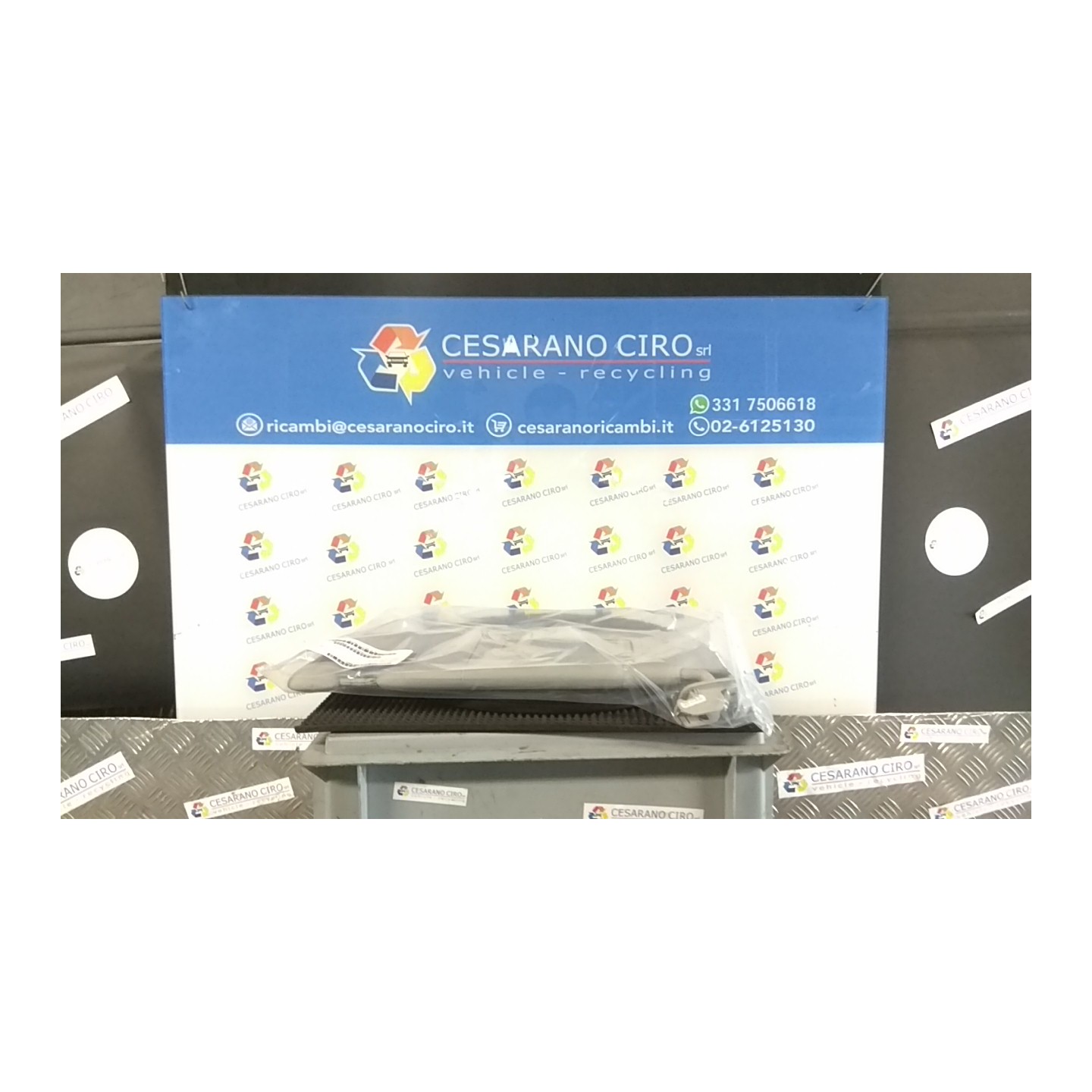 ALETTA PARASOLE PARABREZZA SX. 073 AUDI A3 (8P) (04/03-06/10) BSE 8P08575515B9