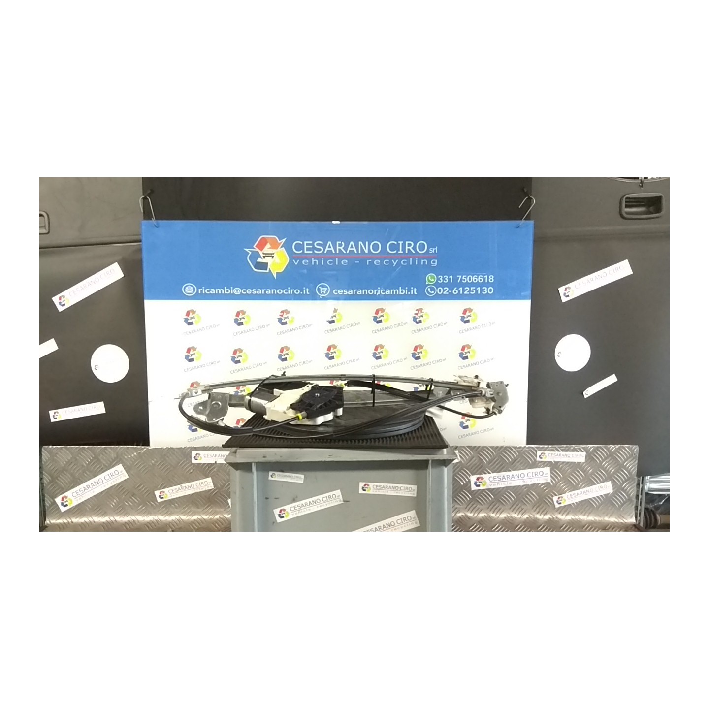 ALZACRISTALLO ELETTR. PORTA ANT. C/MOTORINO SX. 081 LANCIA PHEDRA (TC) (06/02-01/11) 4HT 1485312080