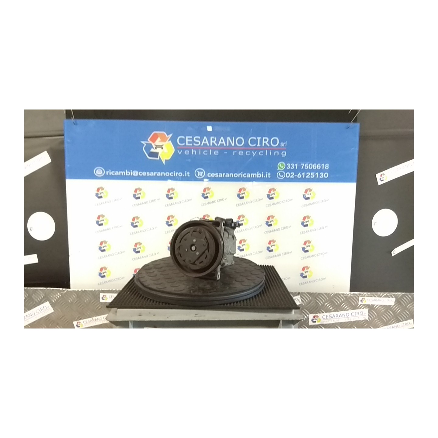 COMPRESSORE A/C 120 NISSAN MICRA (K12E) (11/02-05/06) CR12 92600AX800