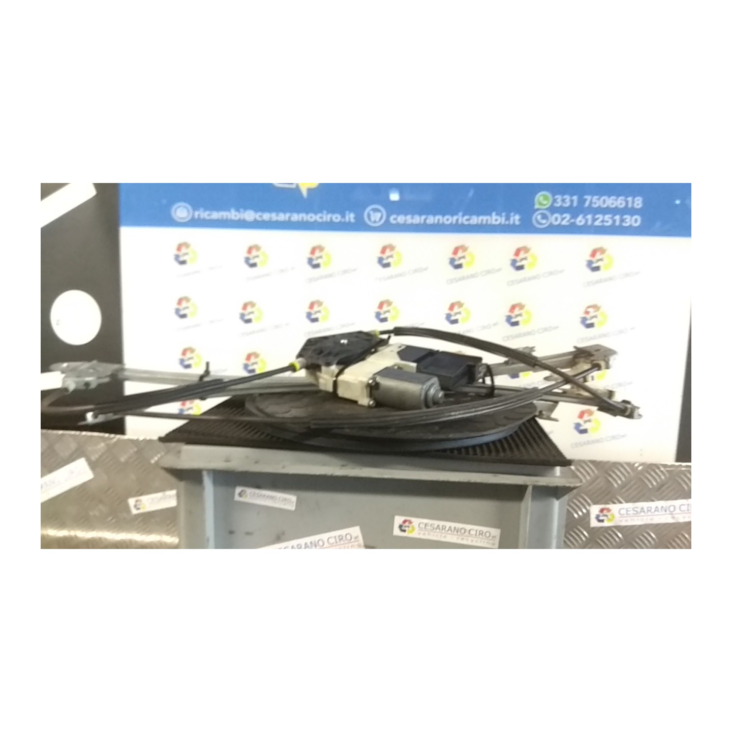 ALZACRISTALLO ELETTR. PORTA ANT. DX. 008 FIAT ULYSSE (2F) (06/02-12/10) 4HW 1485311080