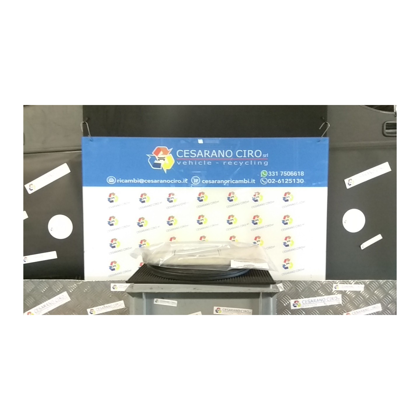 ALETTA PARASOLE PARABREZZA LEGGERO SX. 063 FORD C-MAX (CB7) (09/10-05/15) T1DA 1691468