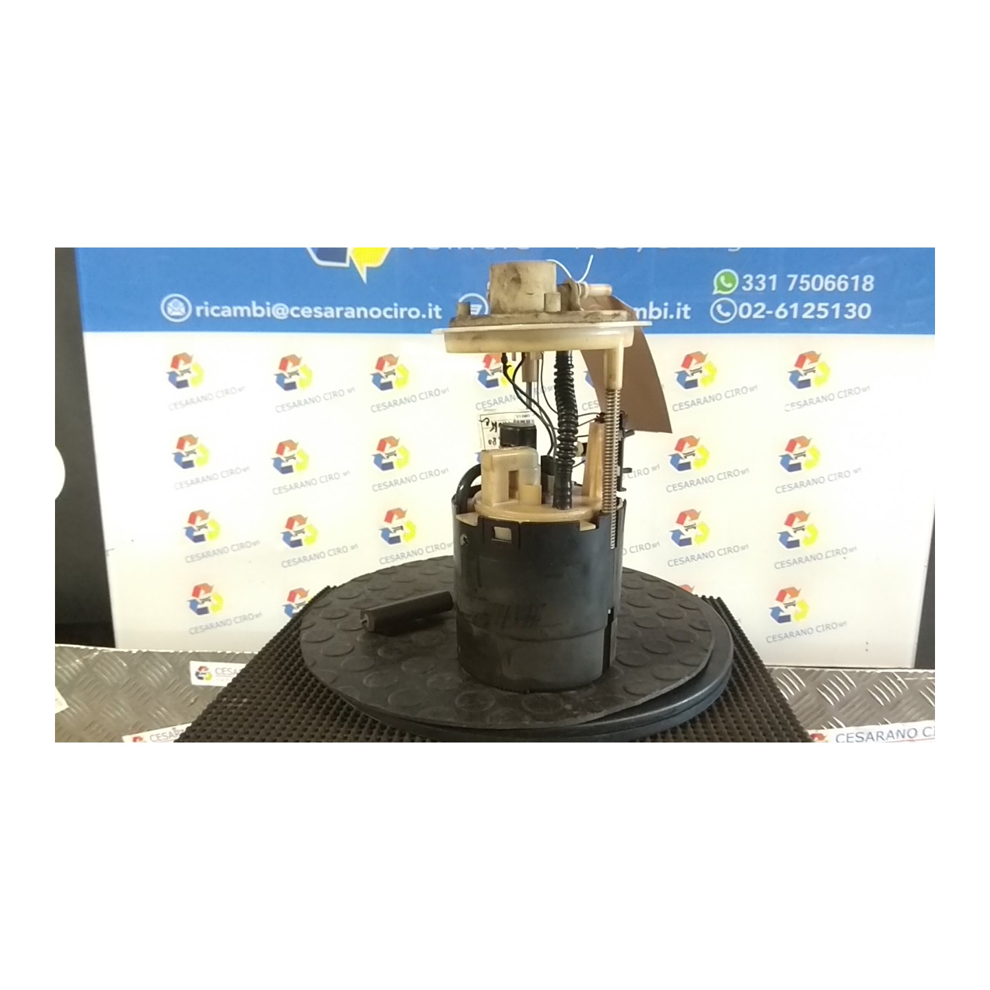 POMPA CARBURANTE C/TRASDUTTORE (GALLEGGIANTE) 037 FIAT PANDA 1A SERIE (03/92-03/04) 187A1000 51718054