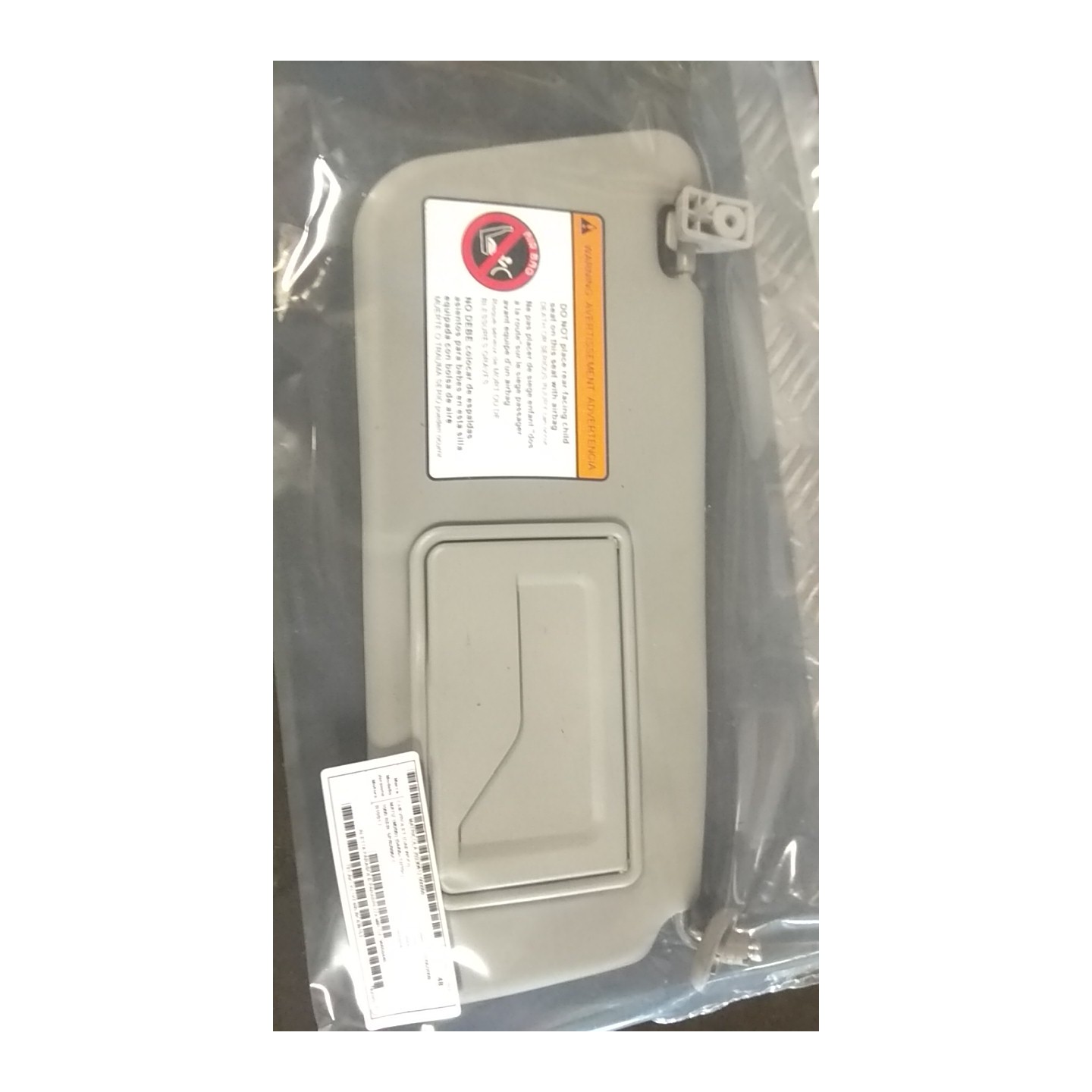 ALETTA PARASOLE PARABREZZA MIR DX. 050 CHEVROLET (DAEWOO) MATIZ (M200) (04/05-12/10) B10S1 96659448