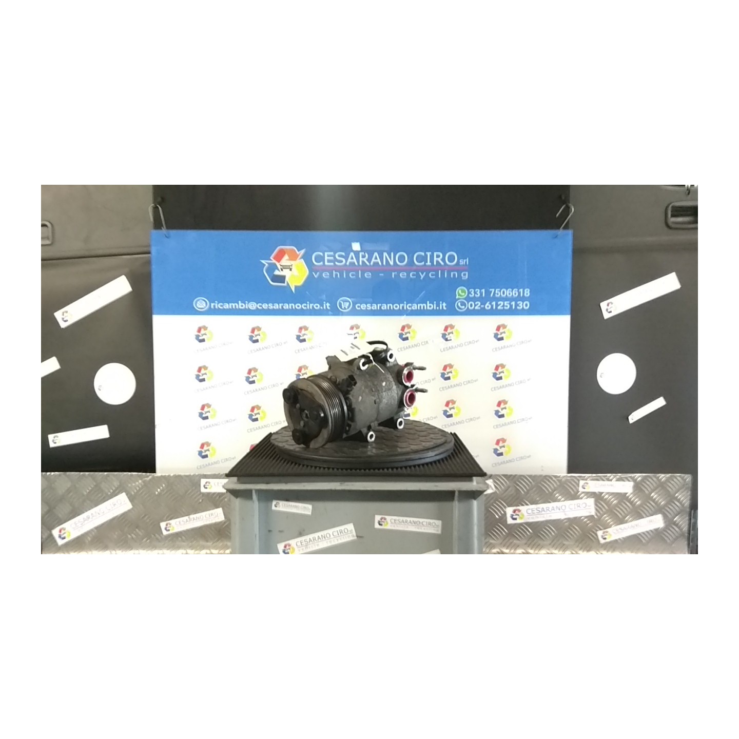 COMPRESSORE A/C 017 FORD FOCUS (CB8) (02/11-11/15-) T3DB 2025775