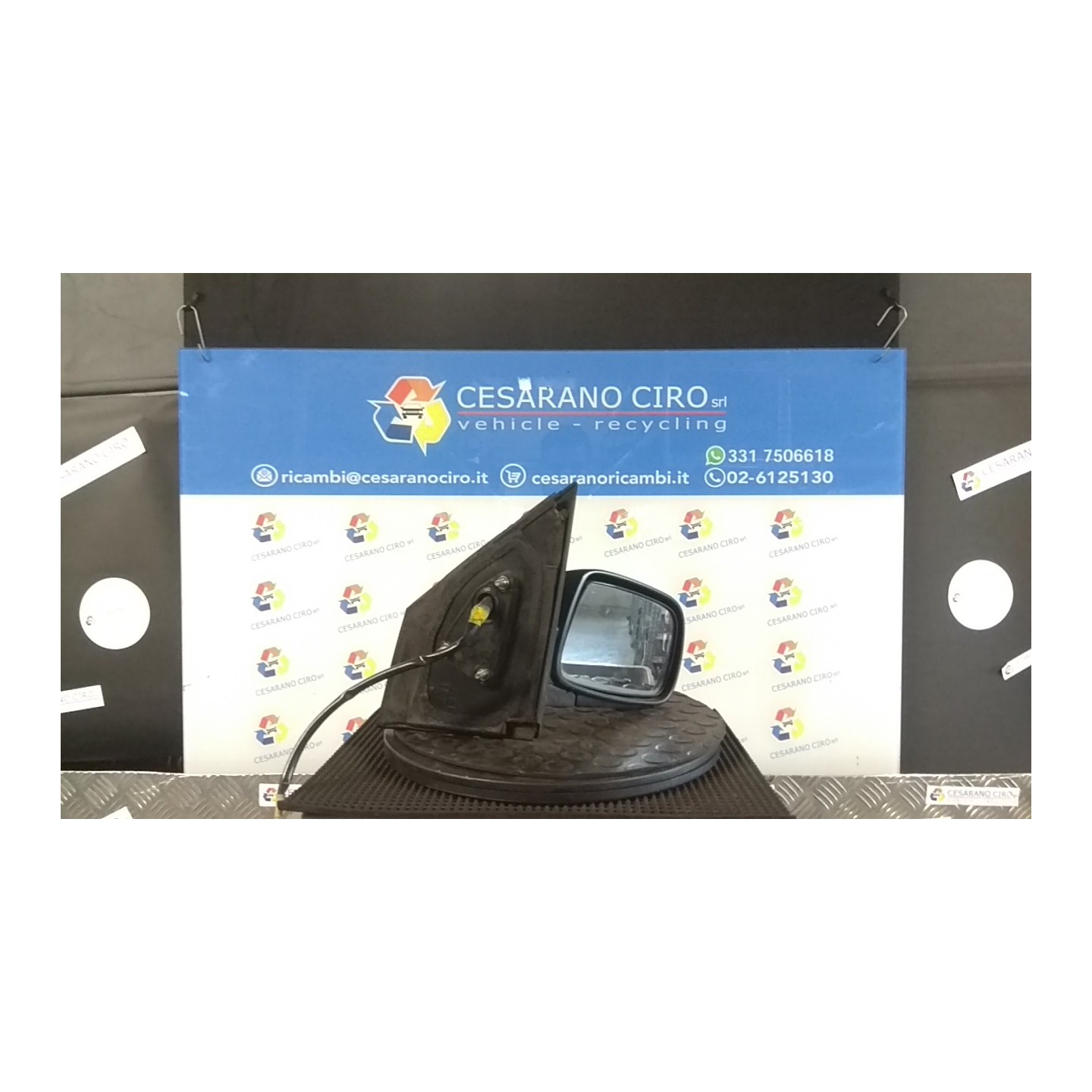 RETROVISORE EST. 12-02ELETTRICO DX. 095 TOYOTA YARIS (03/99-11/05)     (JPP) 1SZFE 8791052121