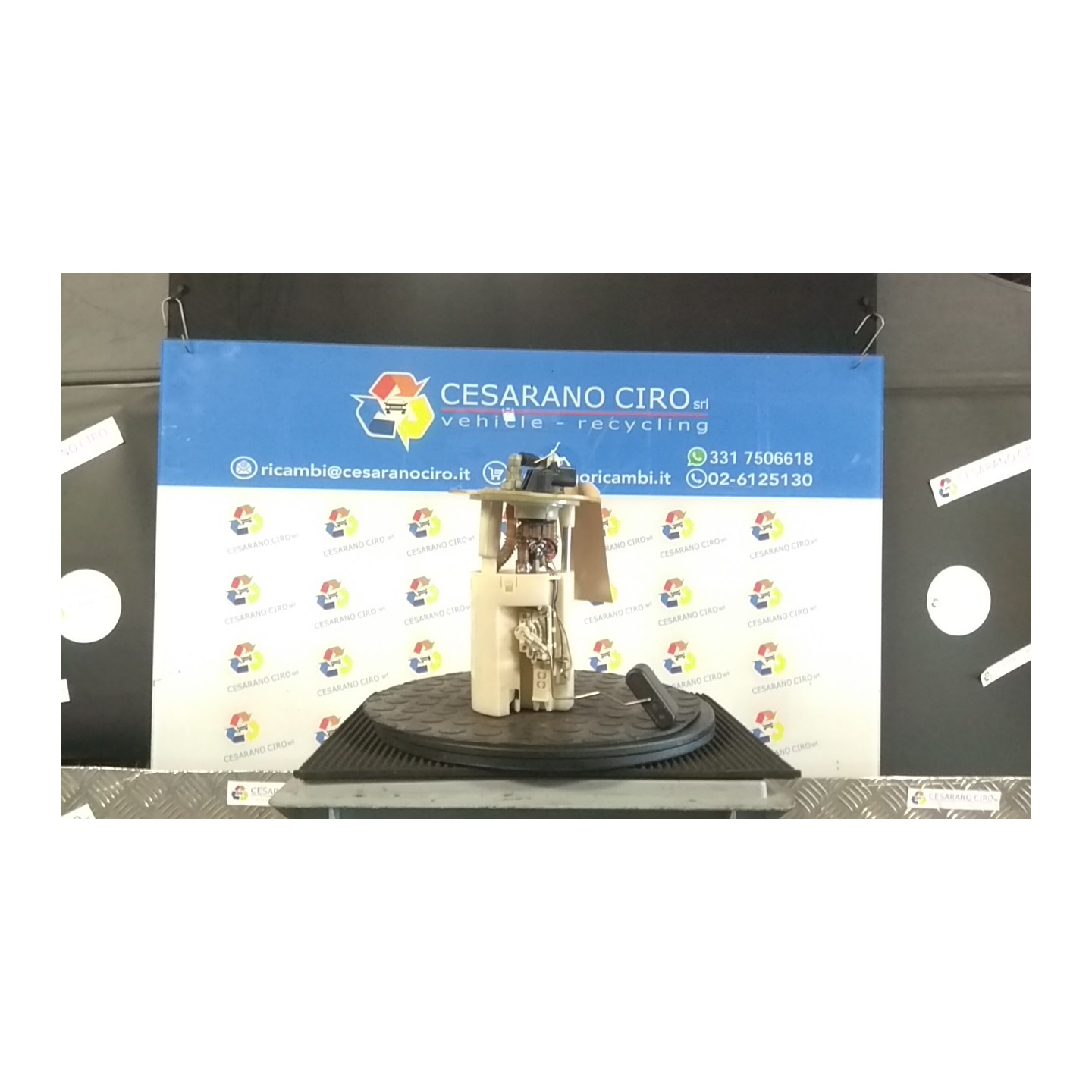 POMPA CARBURANTE C/TRASDUTTORE (GALLEGGIANTE) 099 CHEVROLET (DAEWOO) AVEO (T250) (06/08-11/12) B12D1 96802754