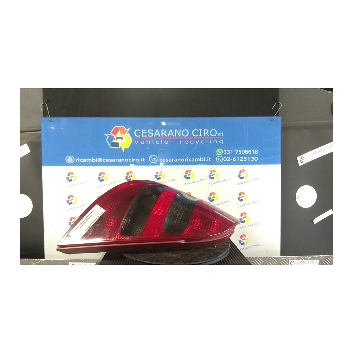 FANALE POST. P/AVANTGARDE SX. 114 MERCEDES-BENZ CLASSE A (W/C169) (07/04-04/13 266920 A1698202964