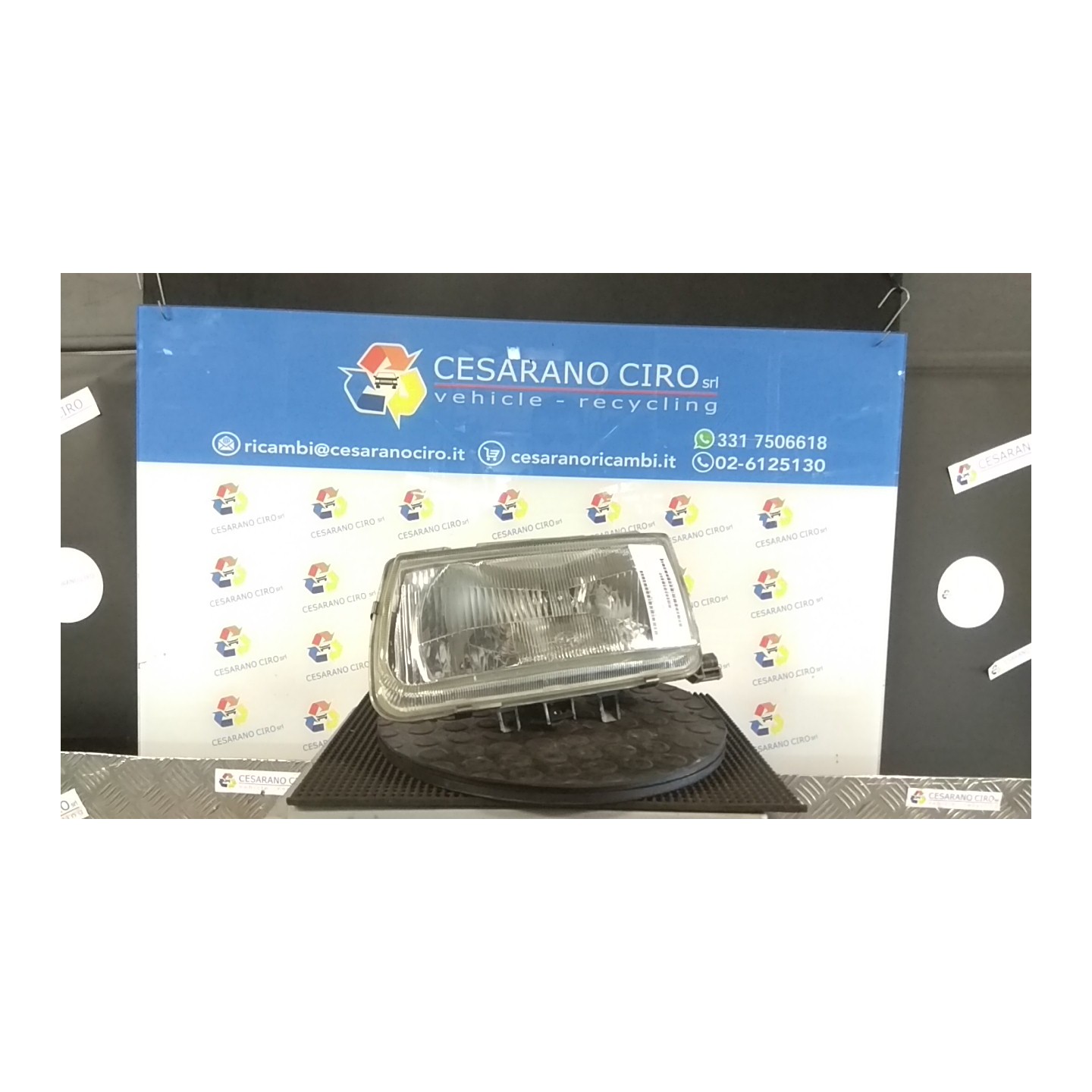 PROIETTORE SX. 144 VOLKSWAGEN POLO 3A SERIE (11/94-09/01) AEX 6N1941015