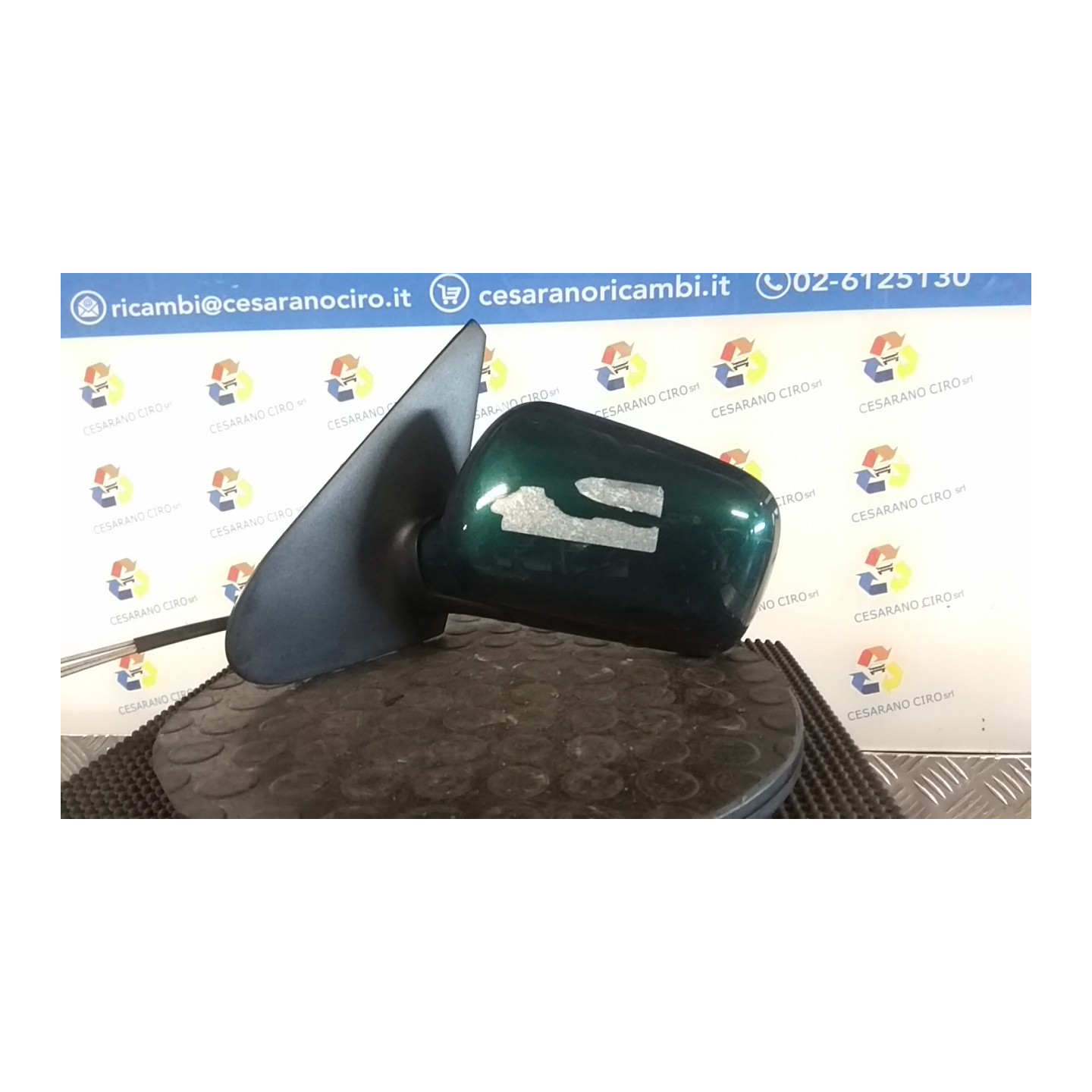 RETROVISORE EST. REGOLAZ. MANUALE SX 145 VOLKSWAGEN POLO 3A SERIE (11/94-09/01) AEX NB2414023008047SX