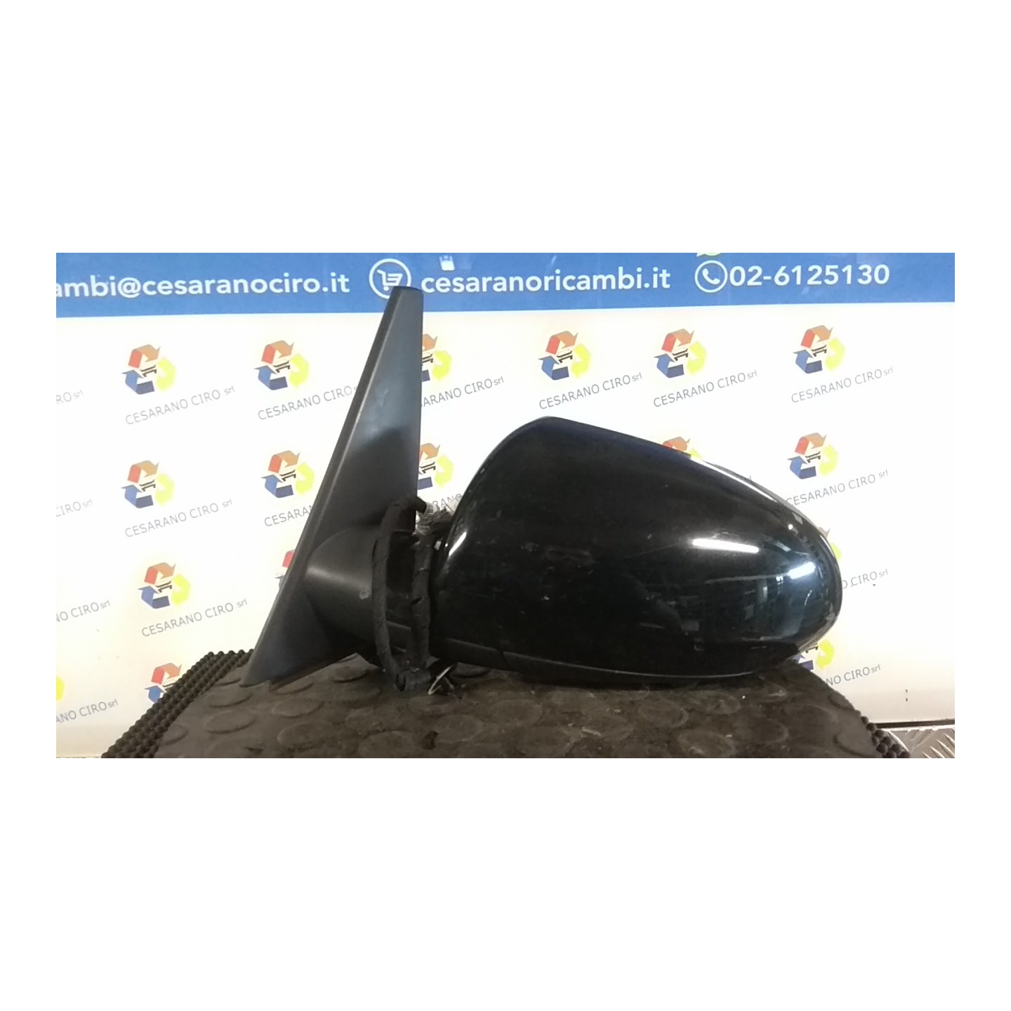 RETROVISORE EST. REGOLAZ. ELETTR. SX. 154 AUDI A2 (8Z) (06/00-02/06) AUA 8Z18585311P9