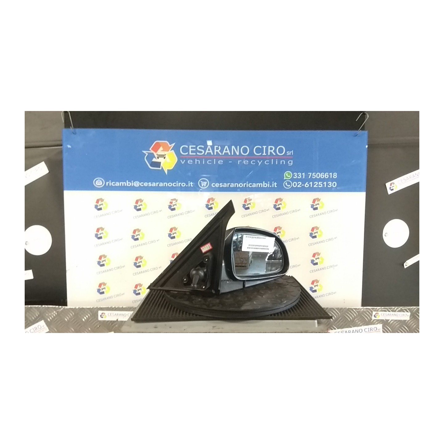 RETROVISORE EST. REGOLAZ. MANUALE DX 170 HYUNDAI ACCENT (11/99-05/06) G4EA NB2414071012001DX