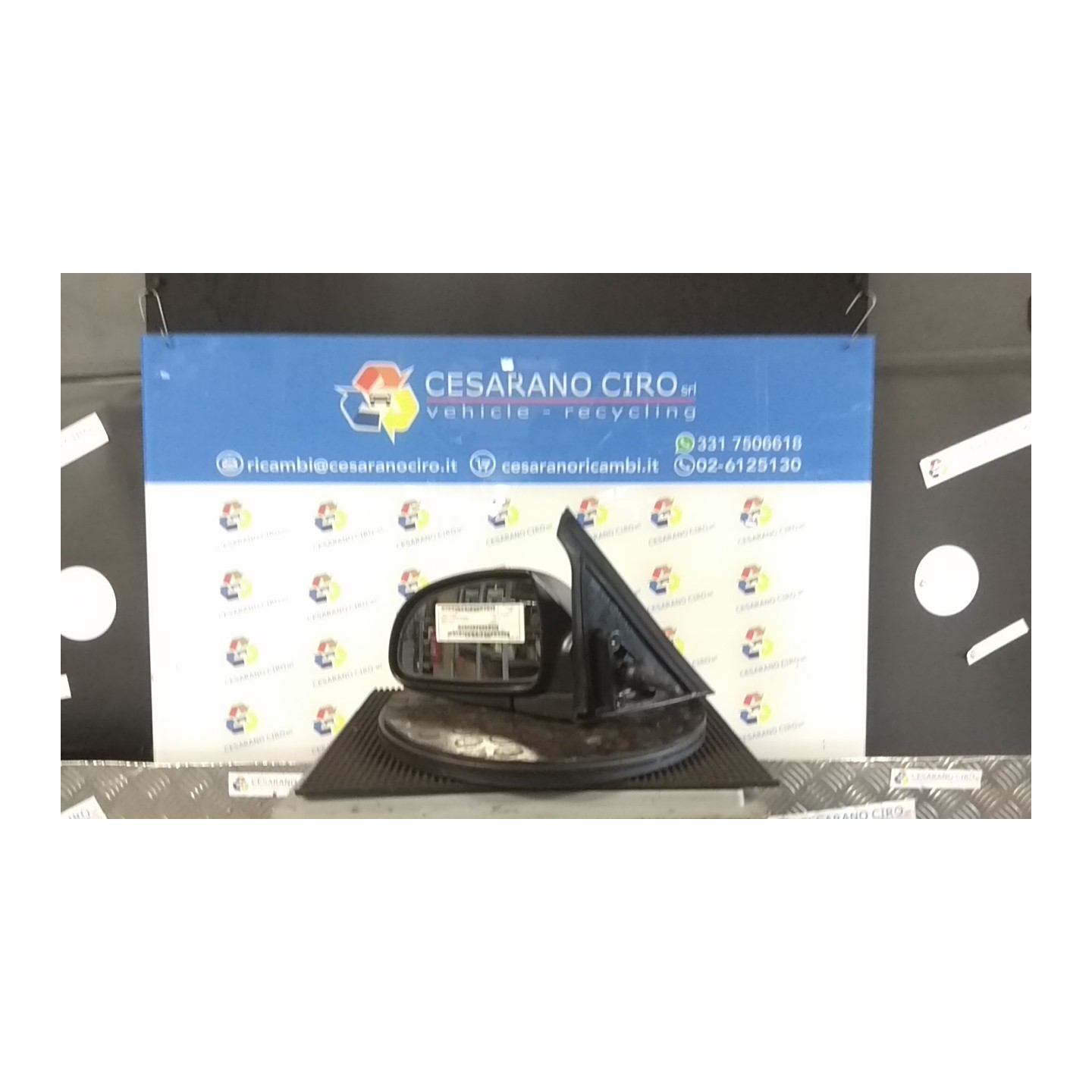 RETROVISORE EST. REGOLAZ. MANUALE SX. 171 HYUNDAI ACCENT (11/99-05/06) G4EA 8761025111CA