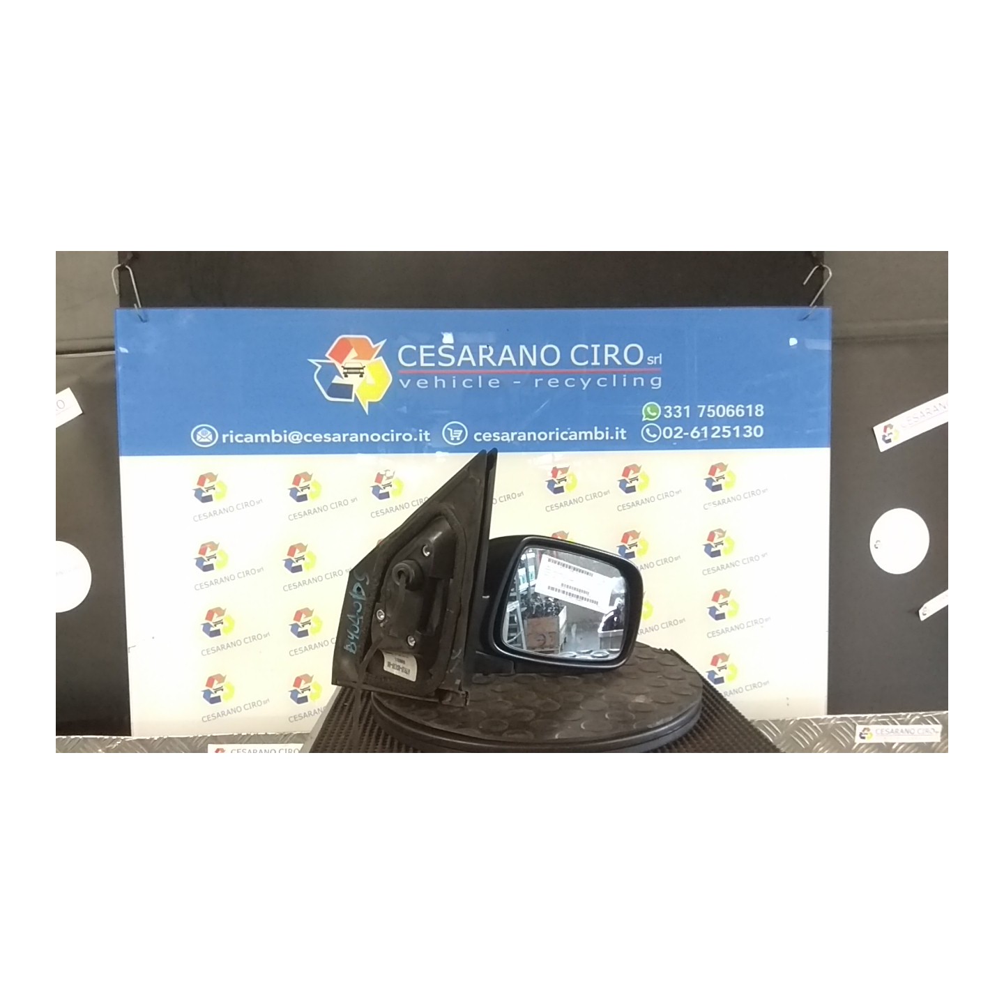 RETROVISORE EST. 12-02ELETTRICO DX. 178 TOYOTA YARIS (03/99-11/05)     (JPP) 1SZFE 8791052121