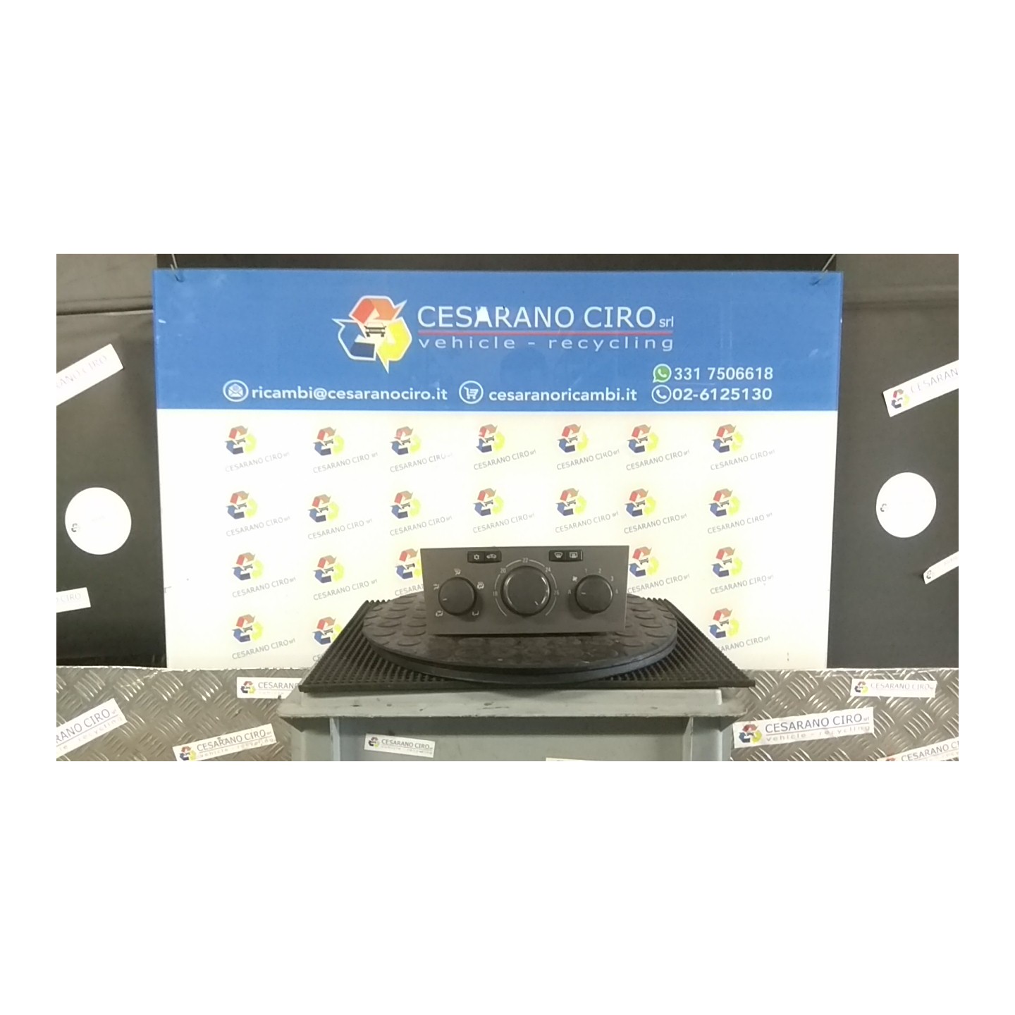 BLOCCO COMANDO CLIMATIZZAZIONE 008 OPEL ZAFIRA (A05) (06/05-) Z16XEP NB5576016031002