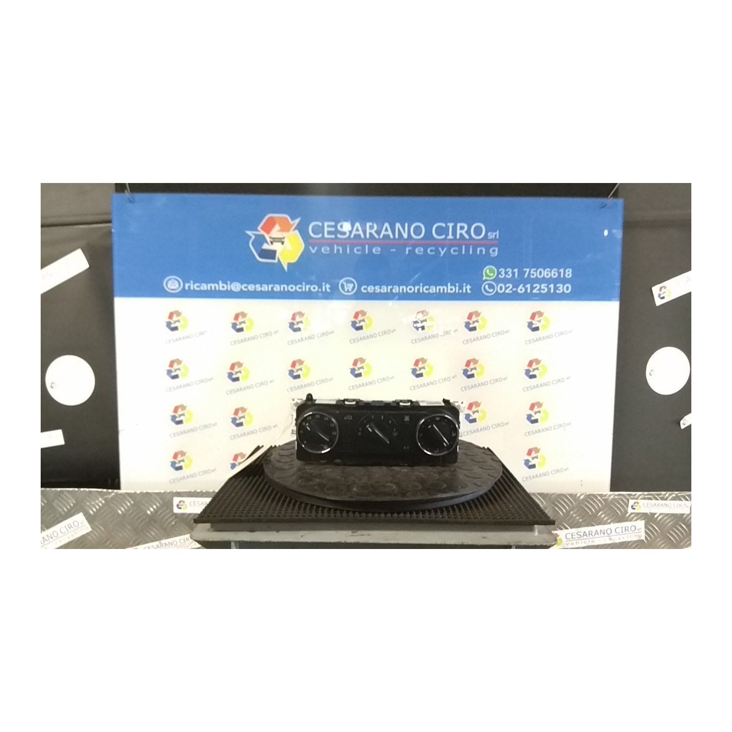 BLOCCO COMANDO CLIMATIZZAZIONE 075 MERCEDES-BENZ CLASSE A (W/C169) (07/04-04/13 640940 A1698302585