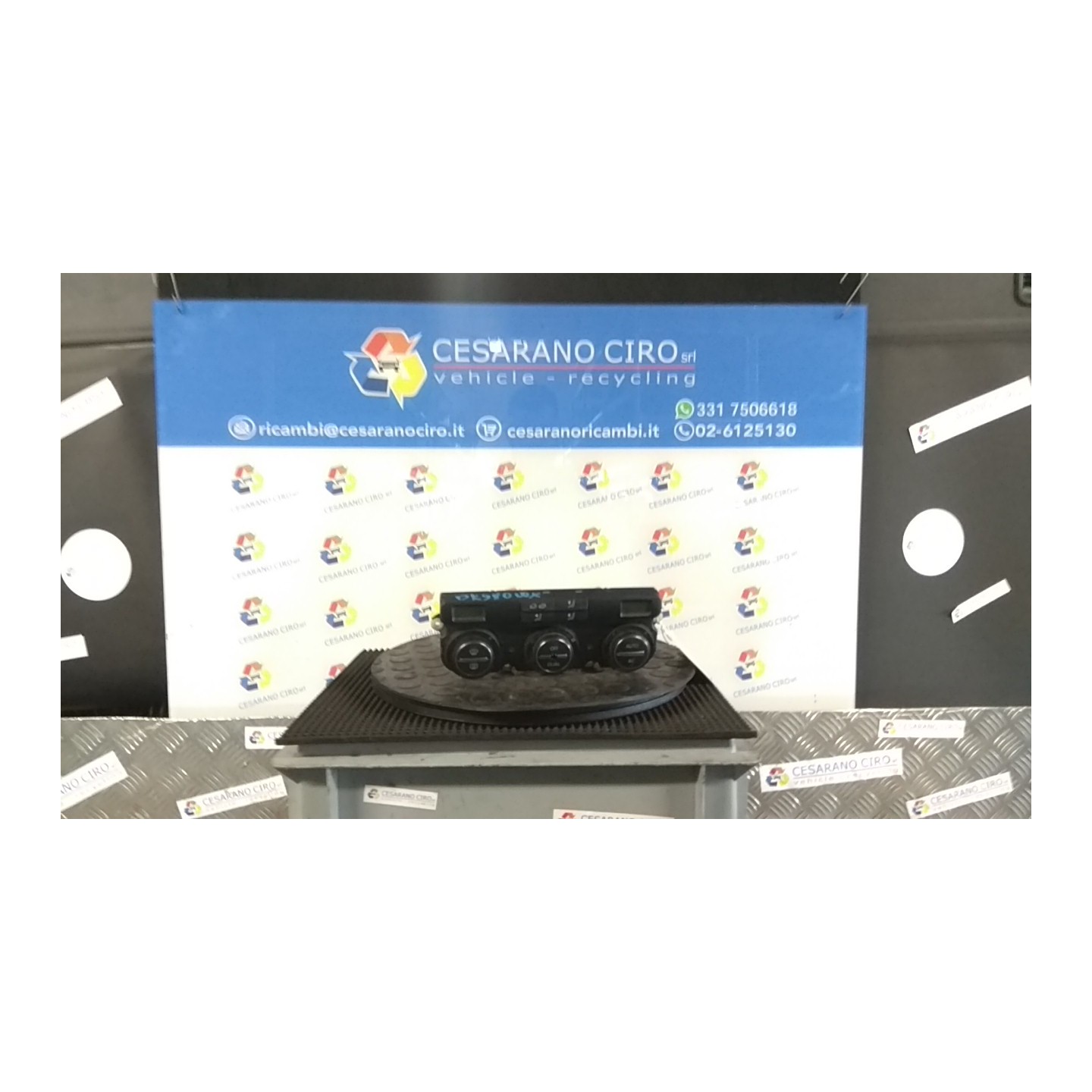 BLOCCO COMANDO CLIMATIZZAZIONE 076 VOLKSWAGEN PASSAT (3C) (02/05-12/10) BLS 1K0820047JNWHS