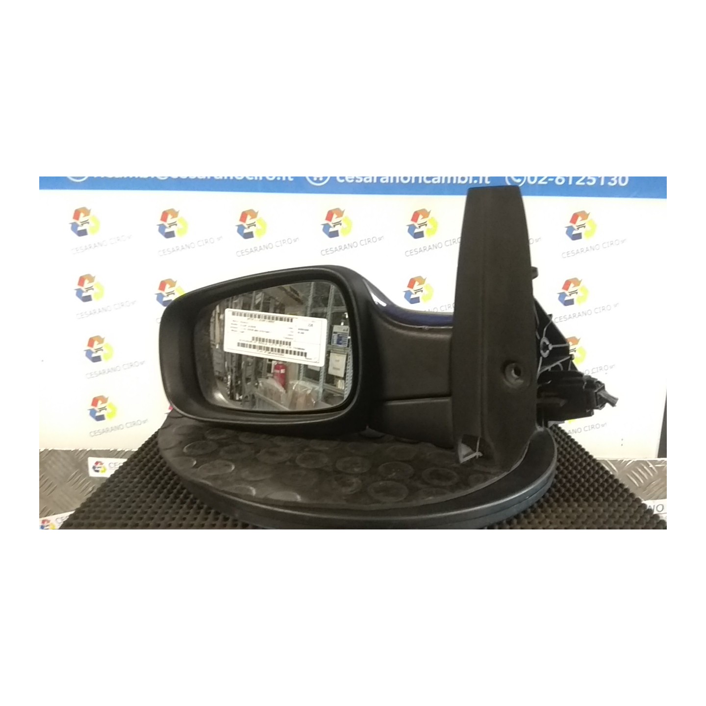 RETROVISORE EST. REGOLAZ. ELETTR. TIPO 3 - 4 SX. 037 RENAULT SCENIC 2A SERIE (06/03-08/09) K4MT7 7701068384