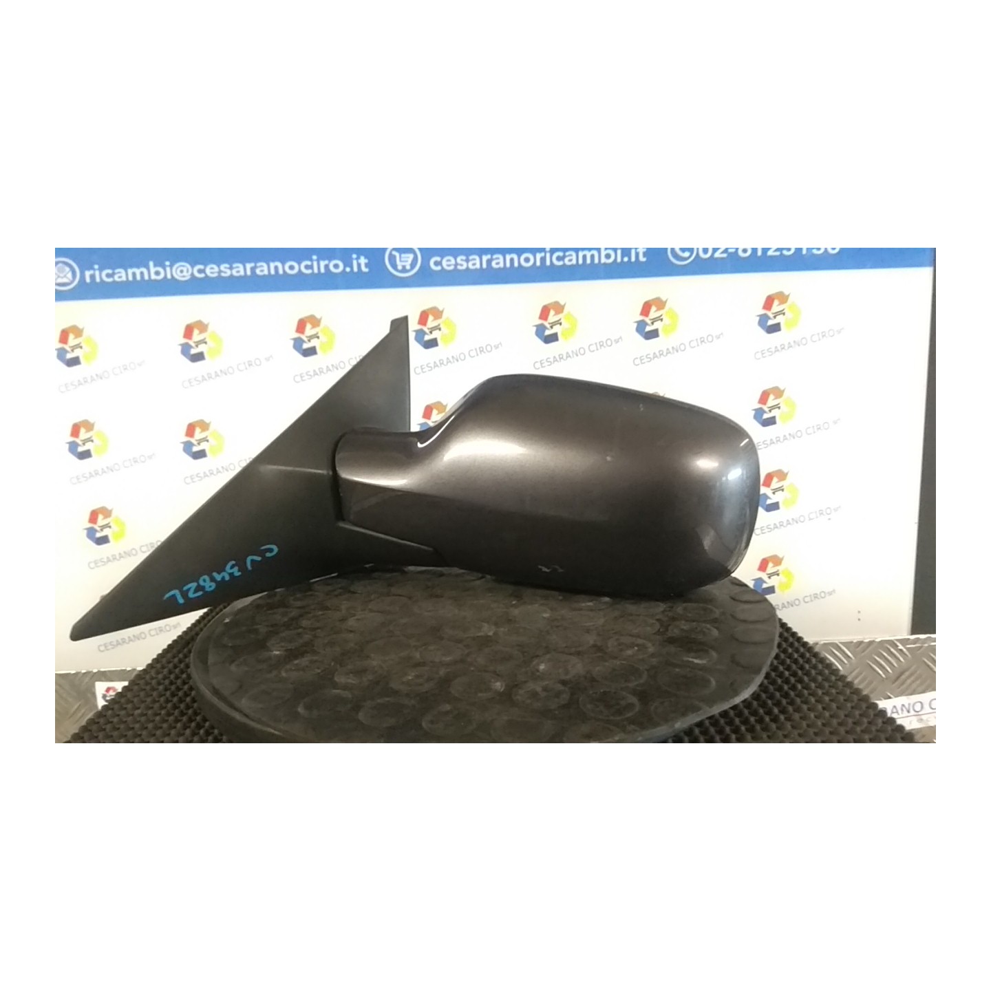RETROVISORE EST. REGOLAZ. ELETTR. TIPO 3 - 4 SX. 037 RENAULT SCENIC 2A SERIE (06/03-08/09) K4MT7 7701068384
