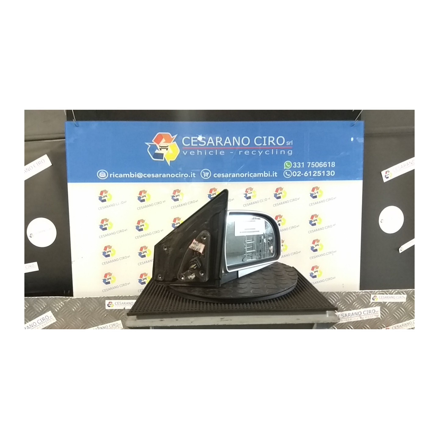 RETROVISORE EST. REGOLAZ. ELETTR. DX. 007 KIA CARENS 1A SERIE (07/02-02/08) S6D 0K2FD69120