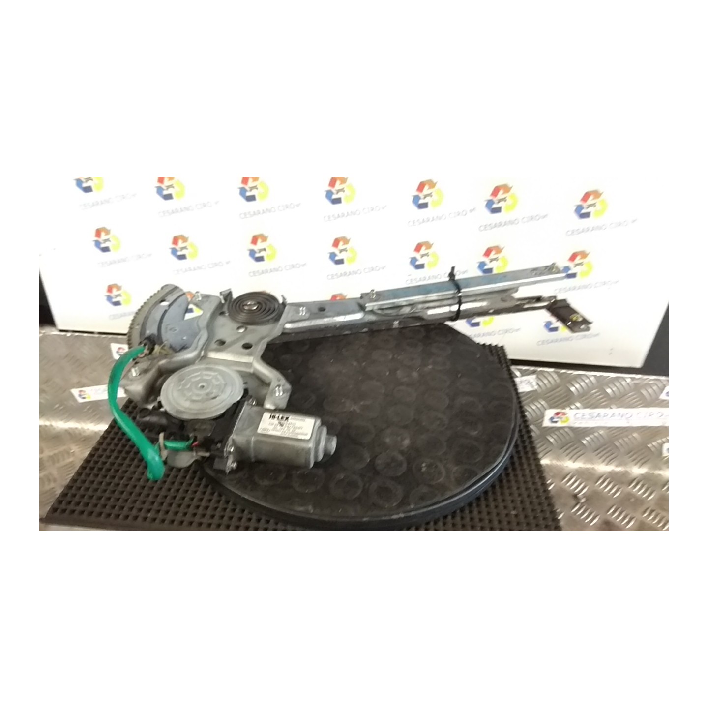 ALZACRISTALLO ELETTR. PORTA ANT. C/MOTORINO SX. 010 KIA CARENS 1A SERIE (07/02-02/08) S6D 0K2FA59560C