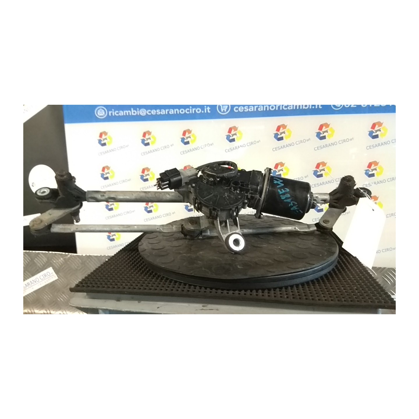 MECCANISMO TERGIPARABREZZA CON MOTORINO 015 CHEVROLET (DAEWOO) AVEO (T250) (06/08-11/12) B12D1 96476577