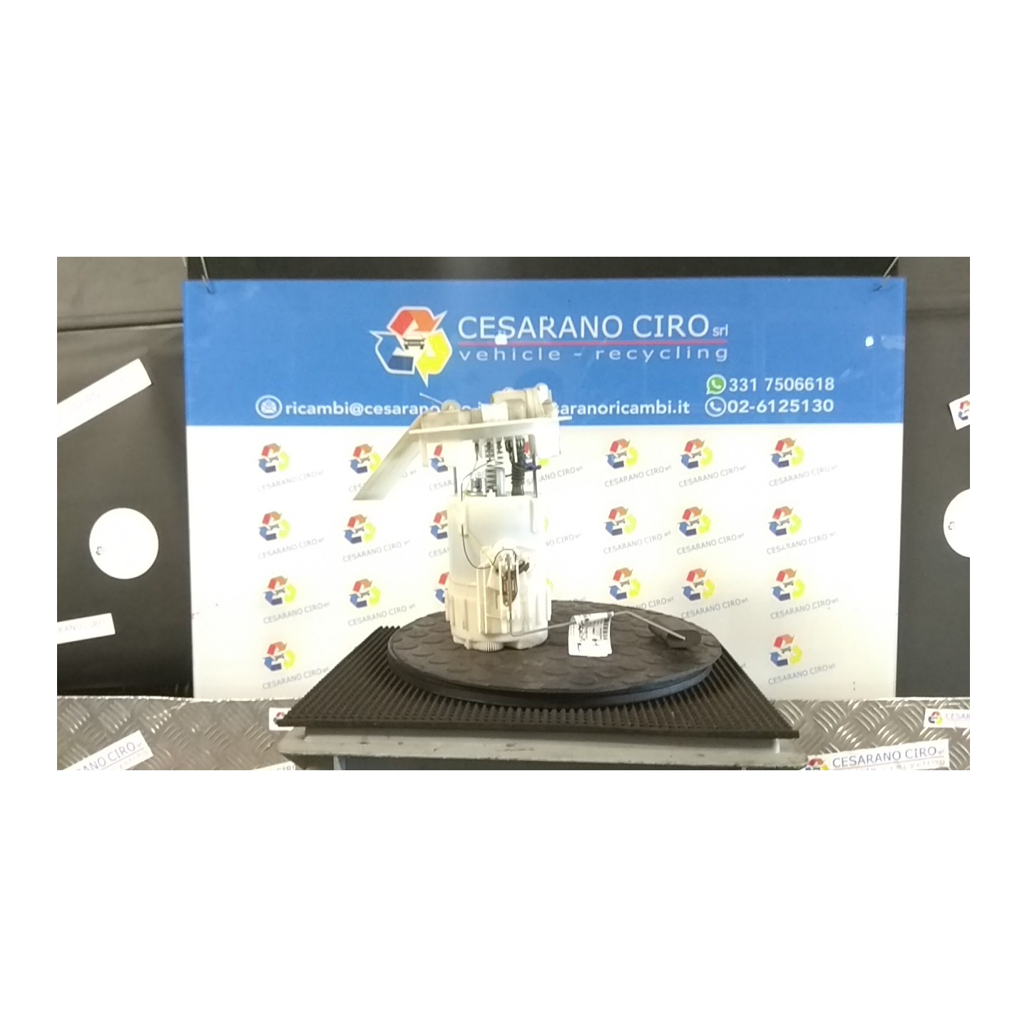 POMPA CARBURANTE C/TRASDUTTORE (GALLEGGIANTE) C/FILTRO CARBURANTE INT. 048 PEUGEOT 208 (01/12-11/15) HM01 9674466980
