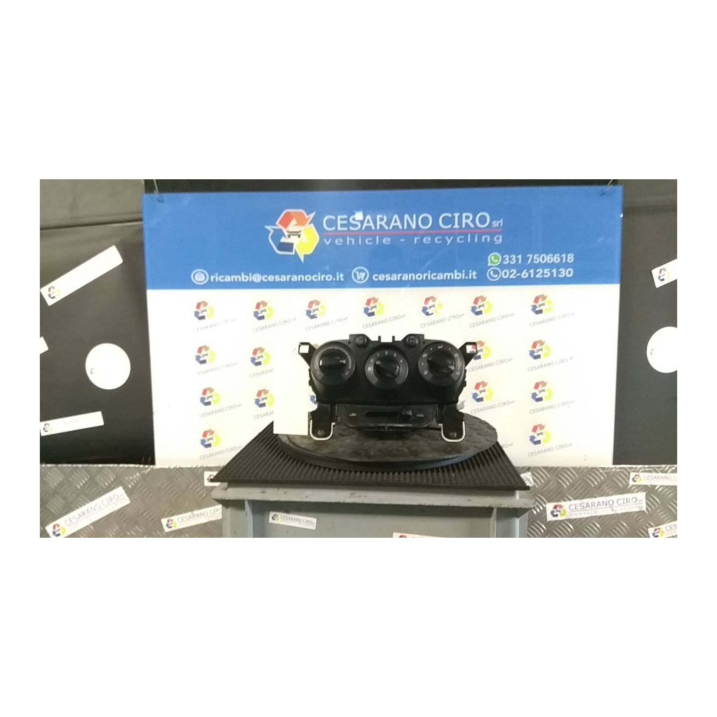 BLOCCO COMANDO CLIMATIZZAZIONE C/A/C MAN. 074 MAZDA MAZDA 2 2A SERIE (08/07-12/14 ZJ DF7161190C