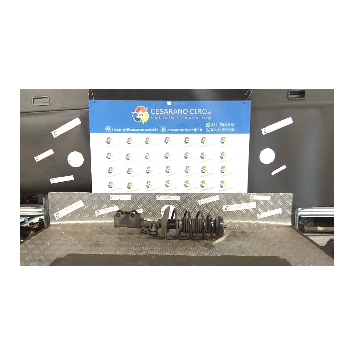 AMMORTIZZATORE ANT. SX. 114 CHEVROLET (DAEWOO) CRUZE (J300) (04/09-12/14) F16D3 13402938