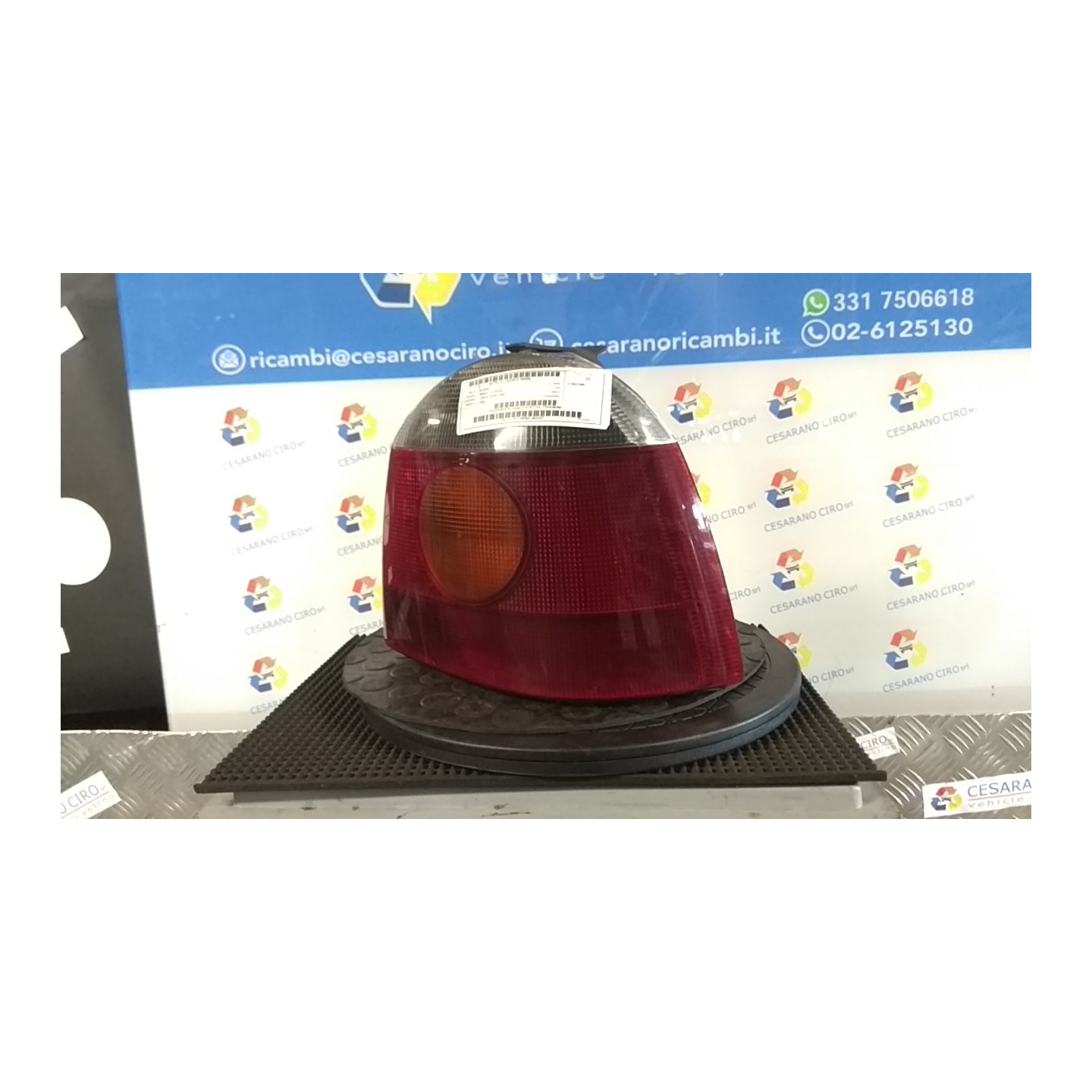 TRASPARENTE FANALE POST. DX. 066 RENAULT TWINGO 1A SERIE (10/92-08/98) C3GA7 7701036398