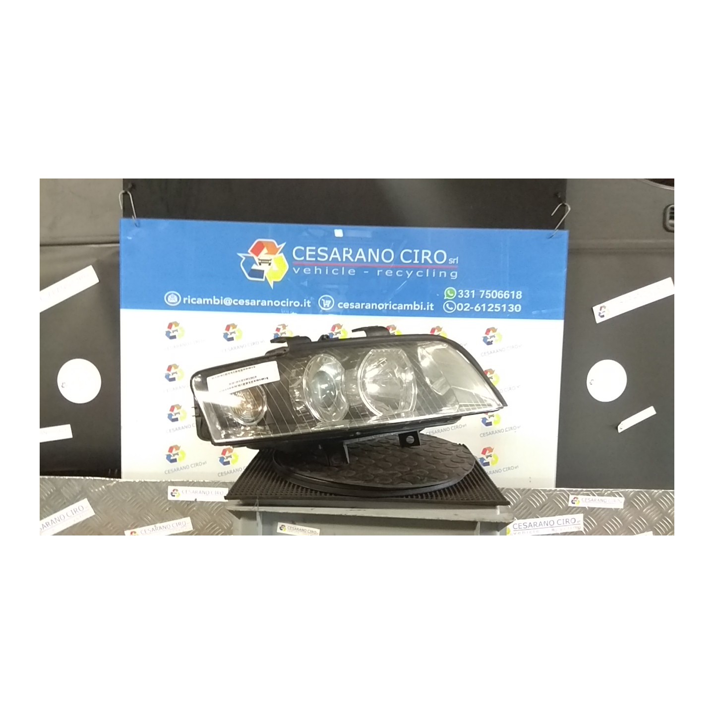 PROIETTORE XENON DX. 008 AUDI A4 (8E) (11/00-11/04) AWX 8E0941030Q